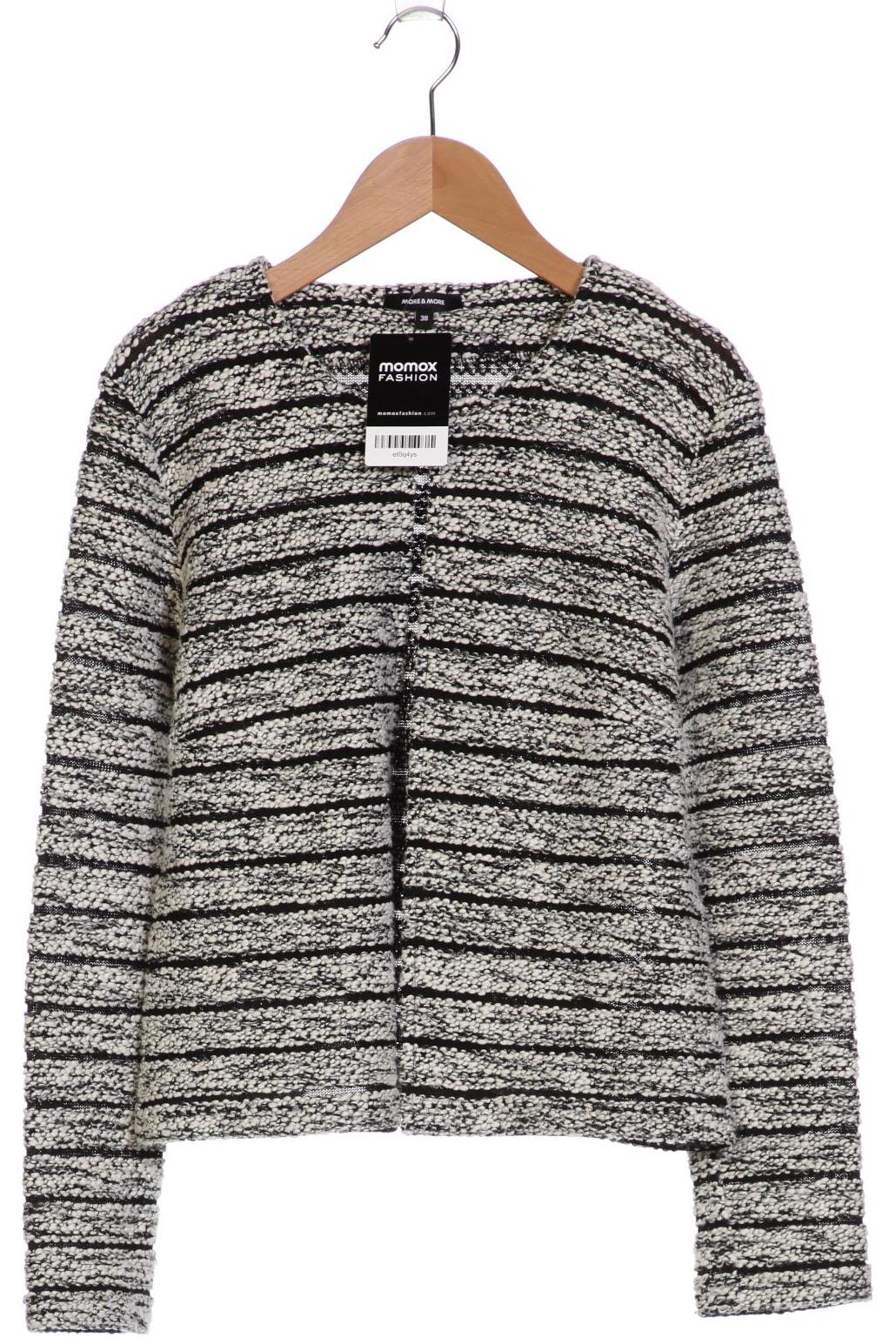 

More & More Damen Strickjacke, schwarz, Gr. 38