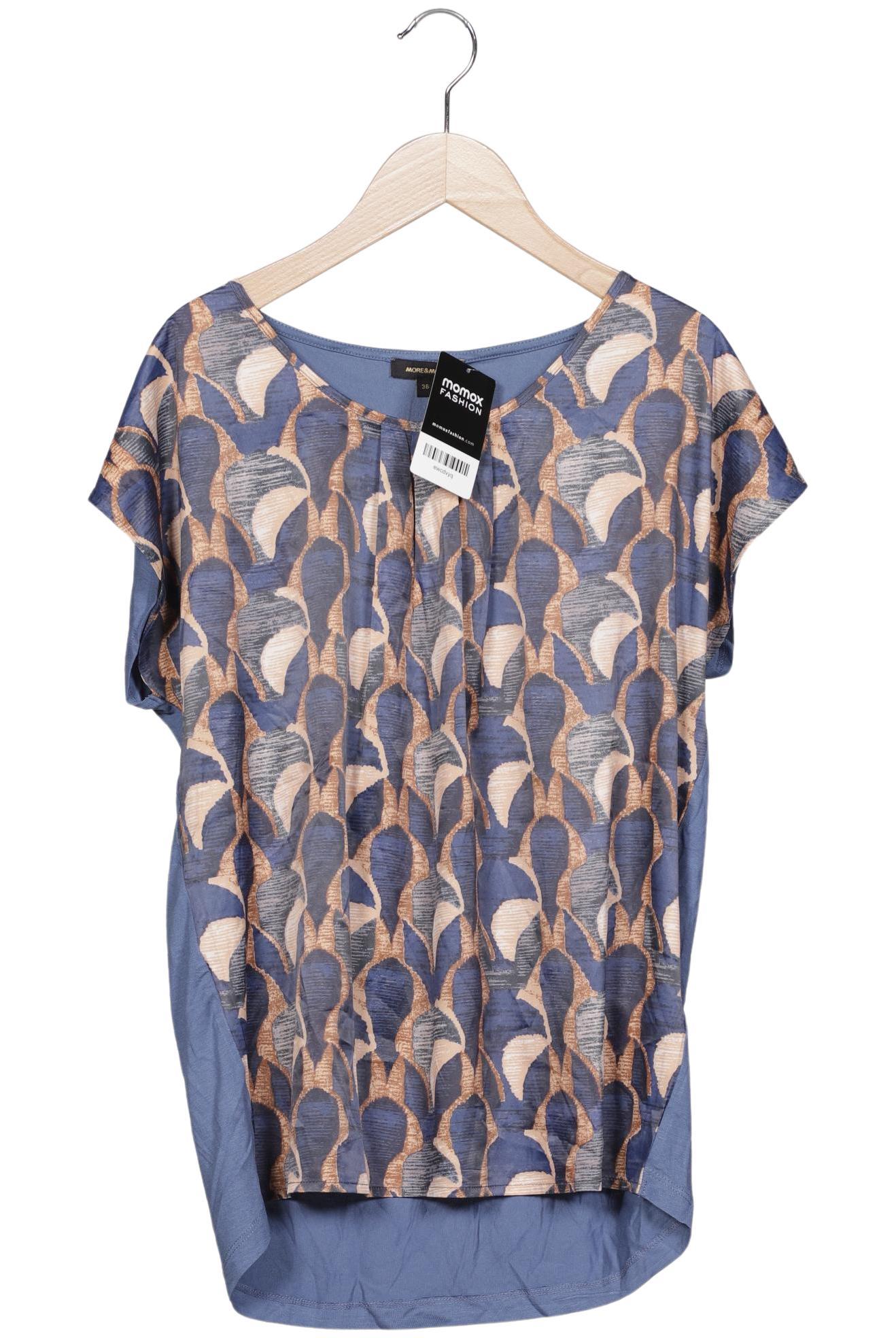 

More & More Damen T-Shirt, blau, Gr. 36