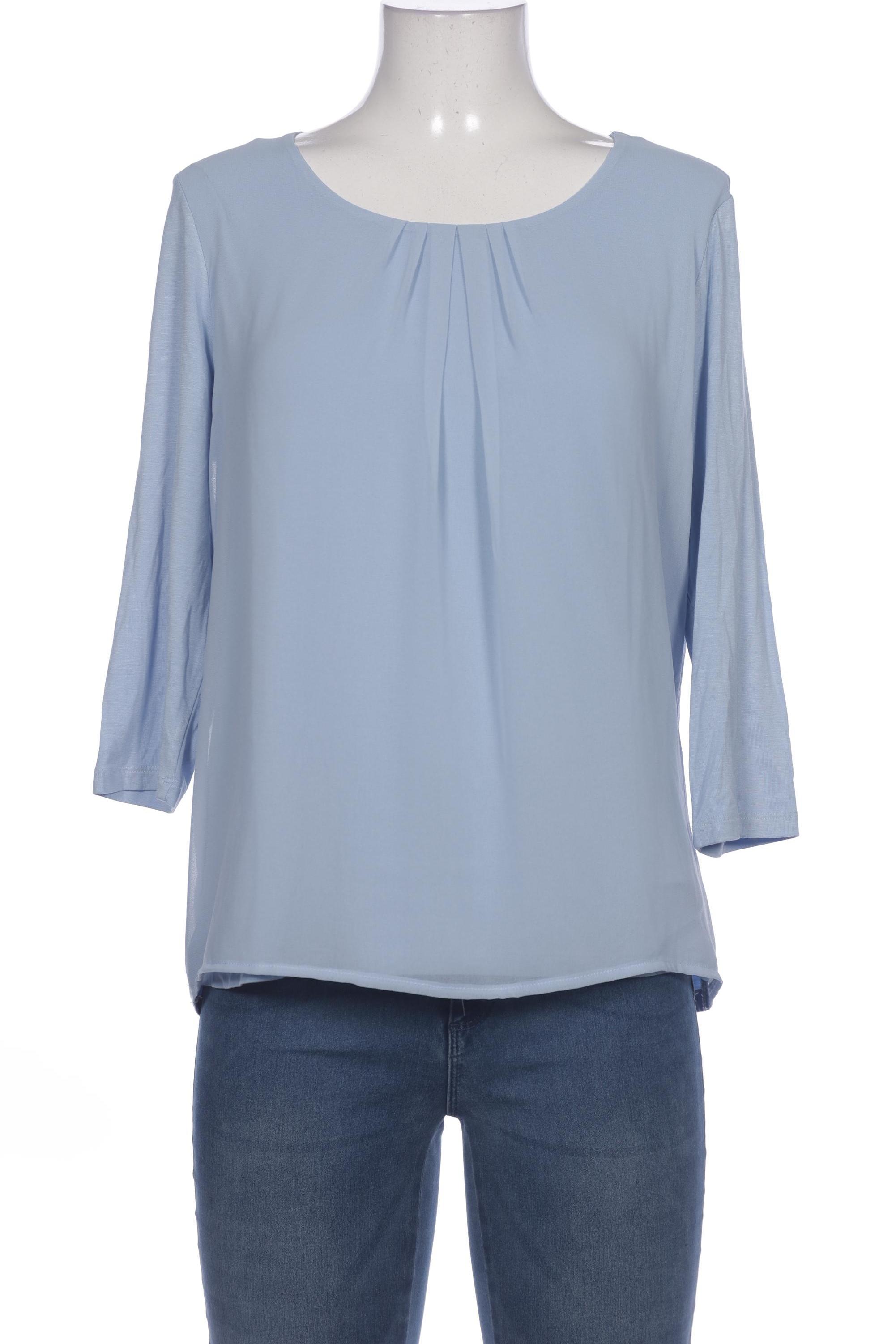 

More & More Damen Bluse, blau, Gr. 42