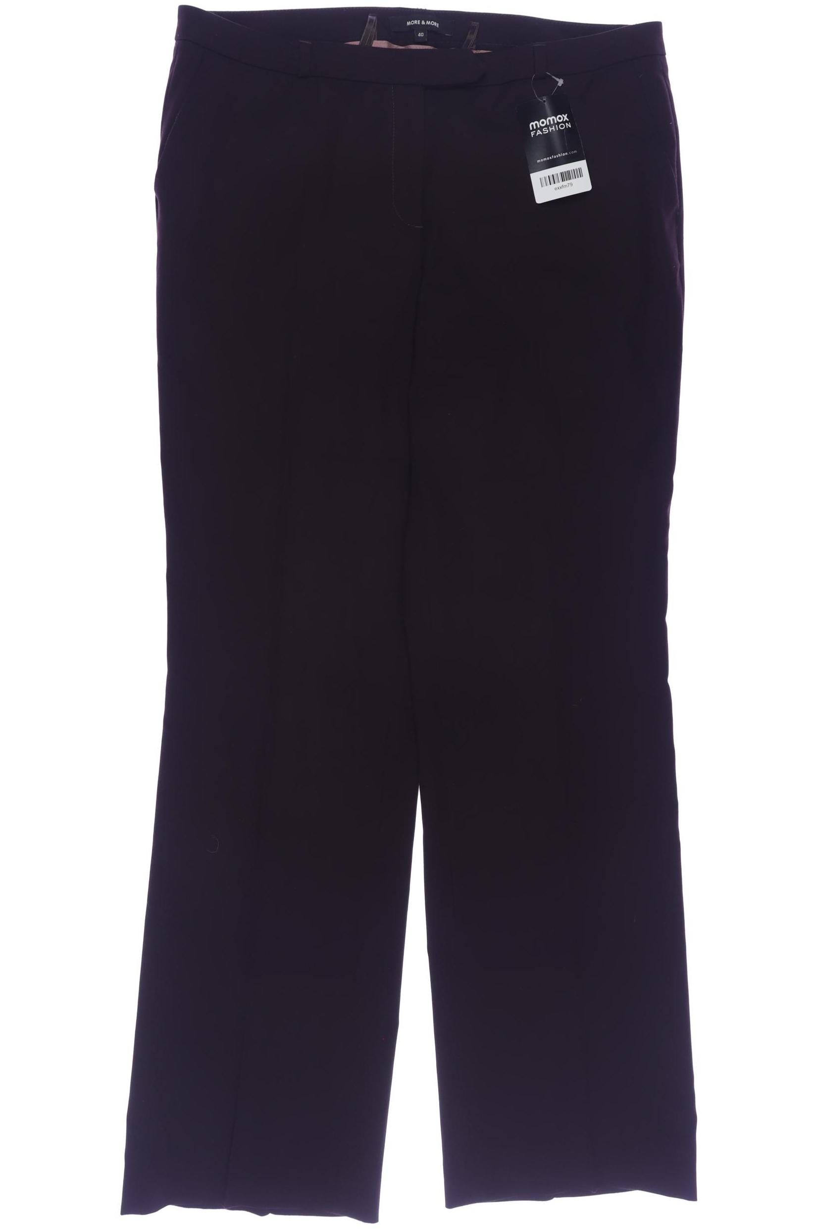 

More & More Damen Stoffhose, bordeaux, Gr. 40
