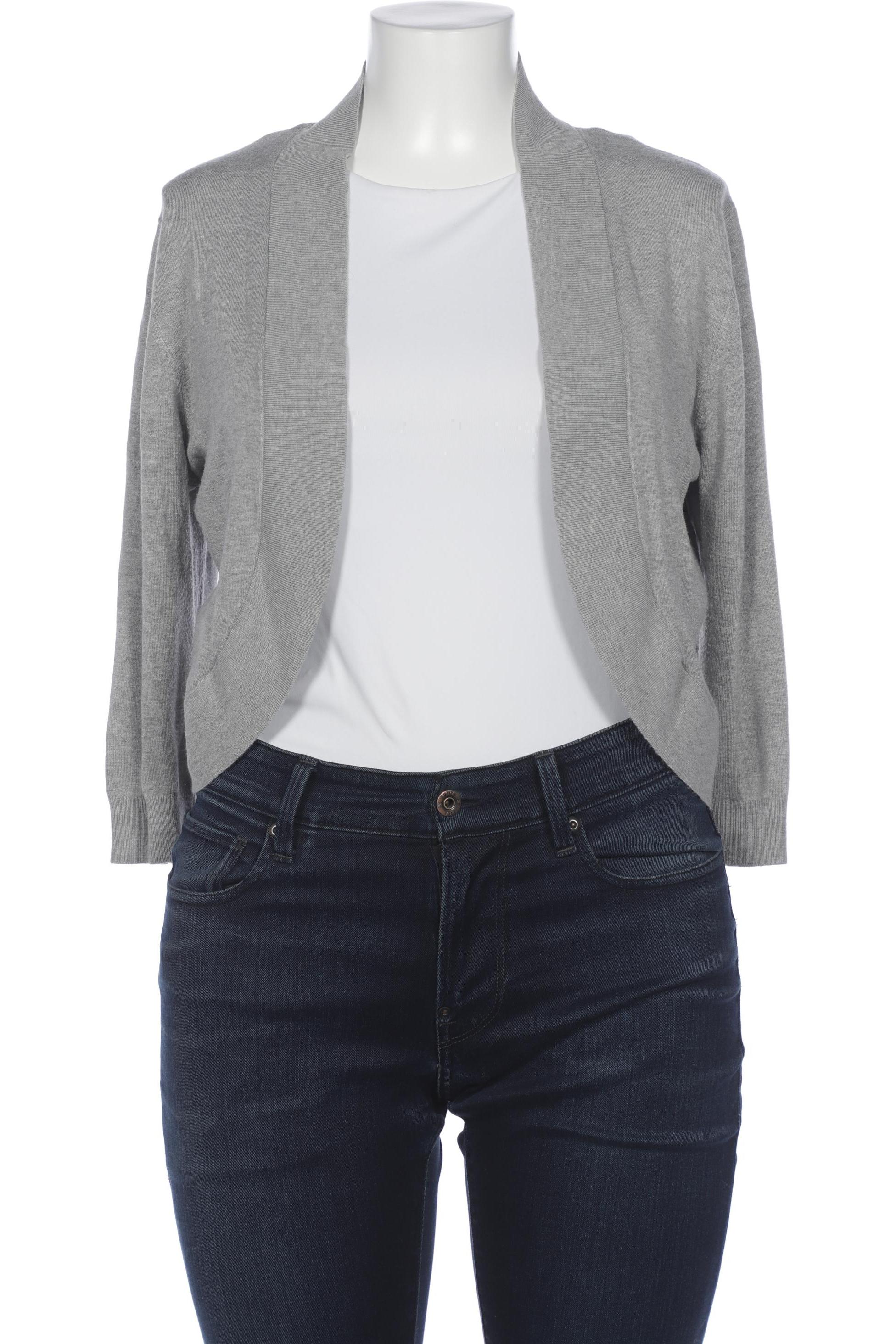 

More & More Damen Strickjacke, grau, Gr. 42