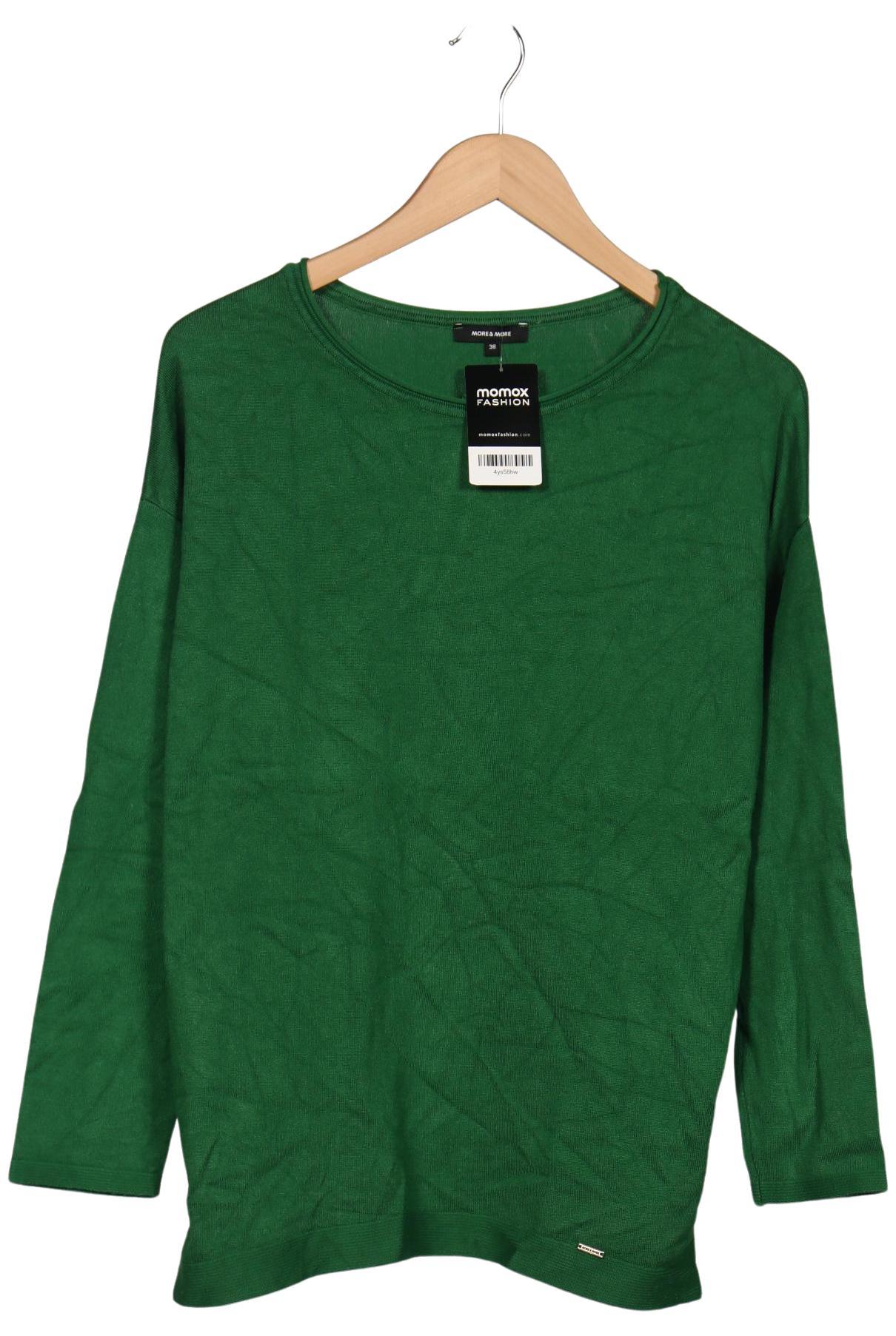 

More & More Damen Pullover, grün, Gr. 38