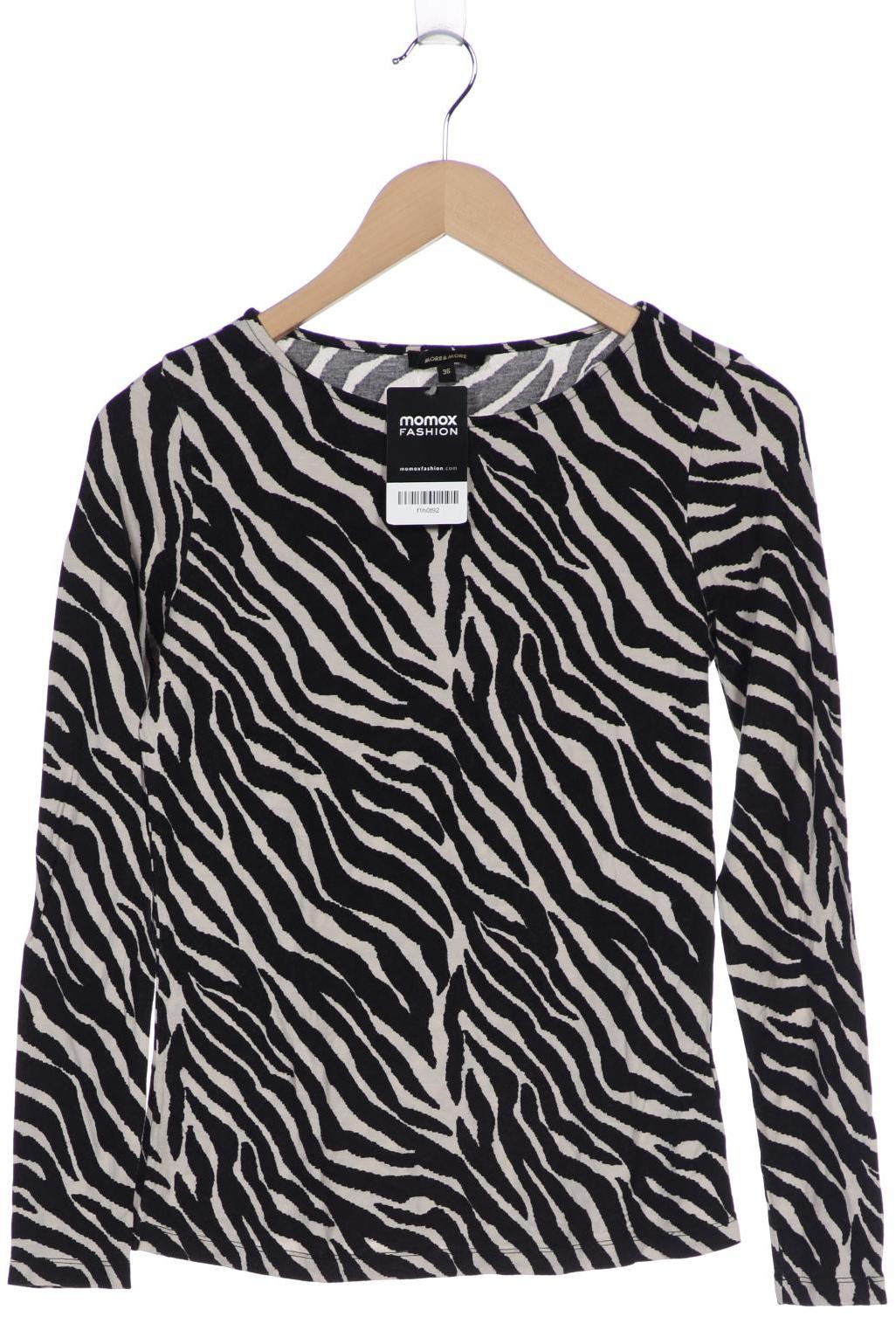 

More & More Damen Langarmshirt, schwarz