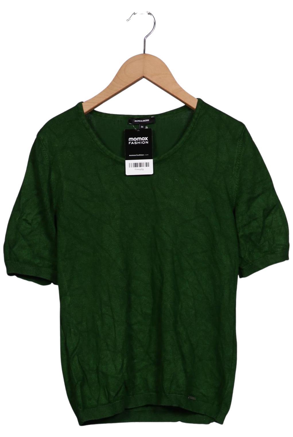 

More & More Damen T-Shirt, grün, Gr. 36