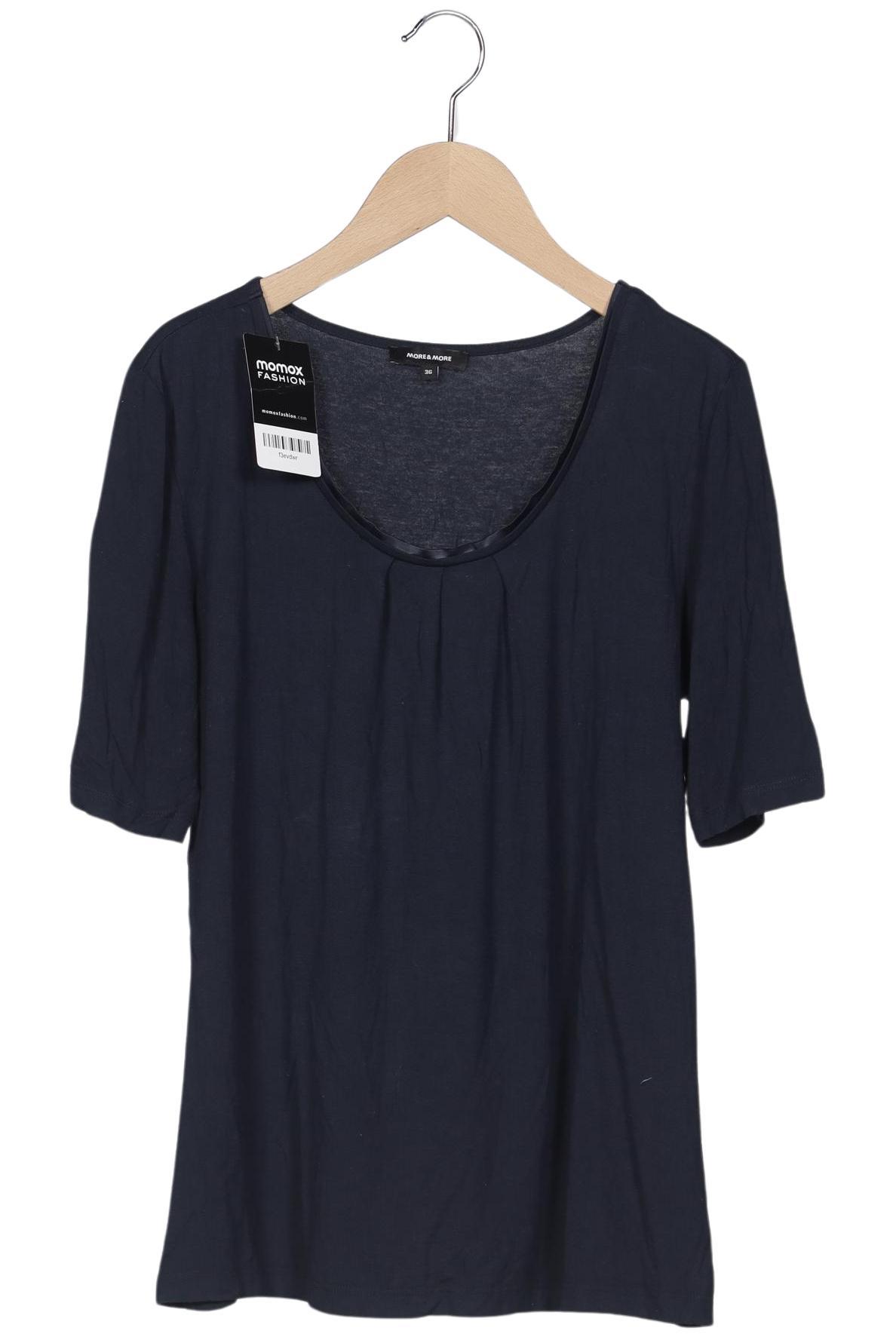 

More & More Damen T-Shirt, marineblau, Gr. 36