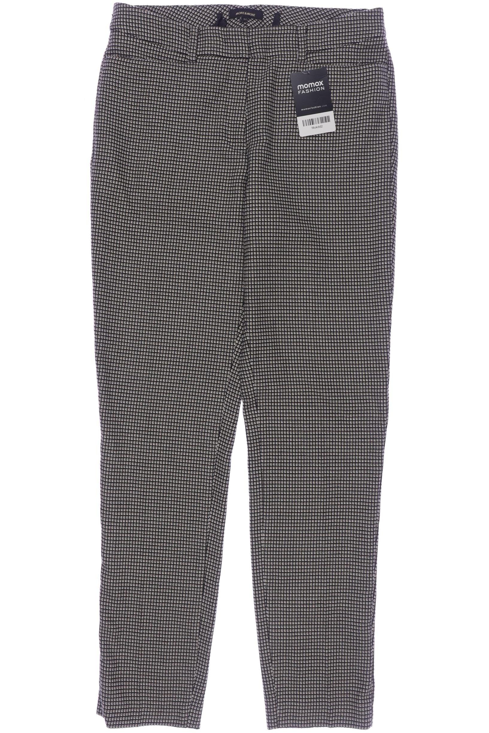 

More & More Damen Stoffhose, grau, Gr. 34