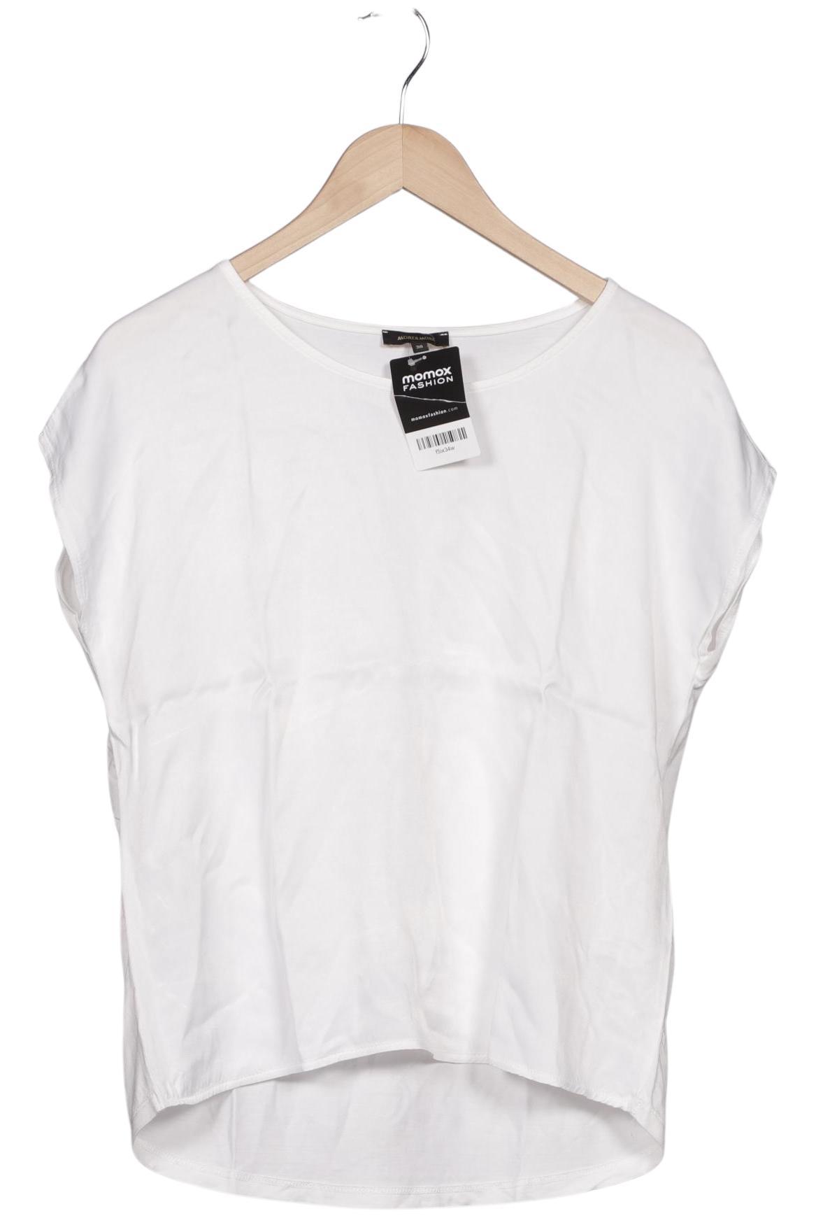

More & More Damen T-Shirt, weiß, Gr. 38