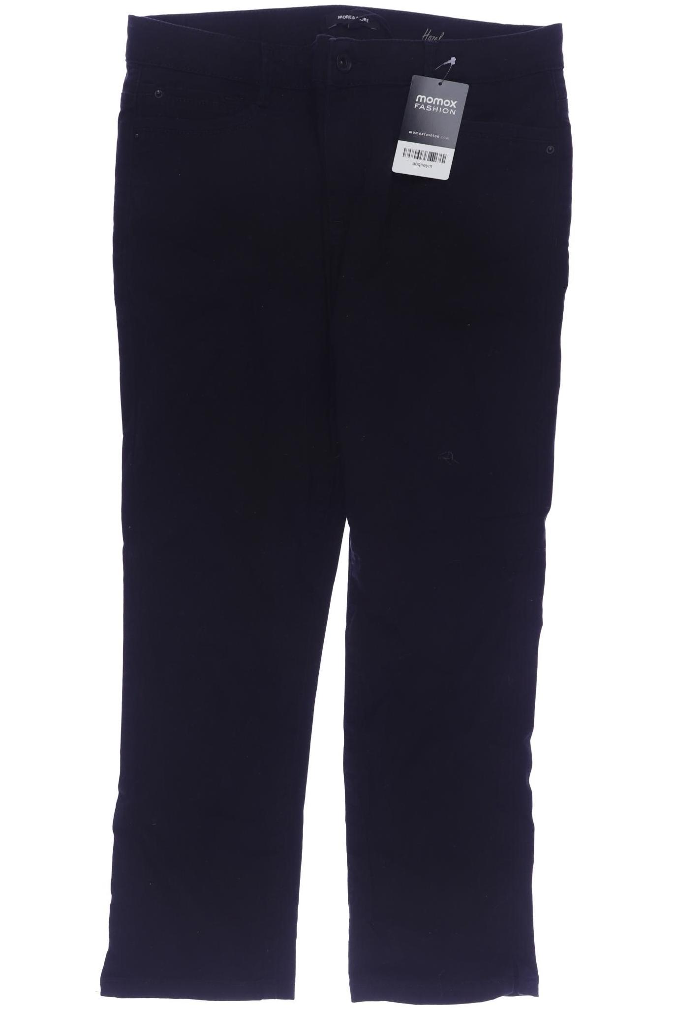 

More & More Damen Stoffhose, schwarz, Gr. 38