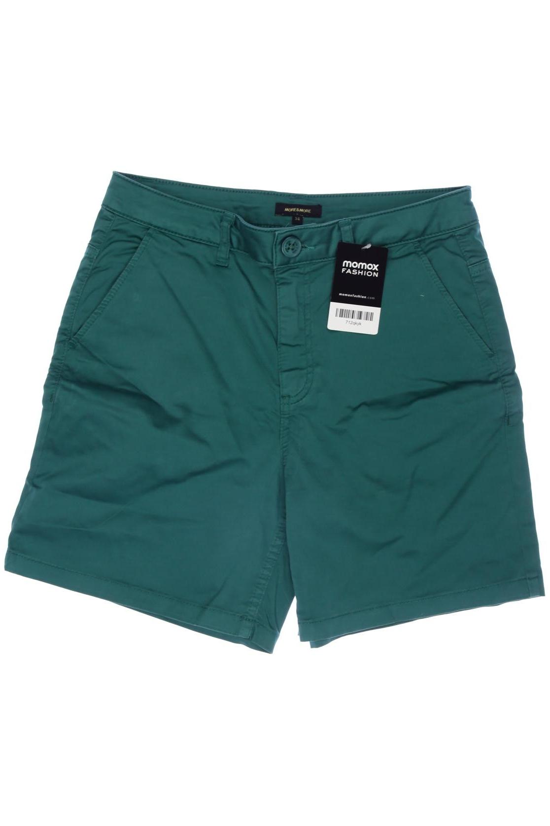 

More & More Damen Shorts, grün, Gr. 34