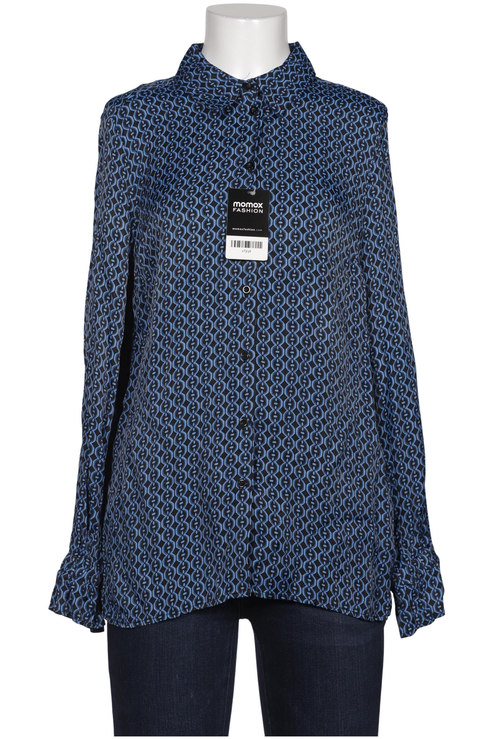 

More & More Damen Bluse, blau, Gr. 40