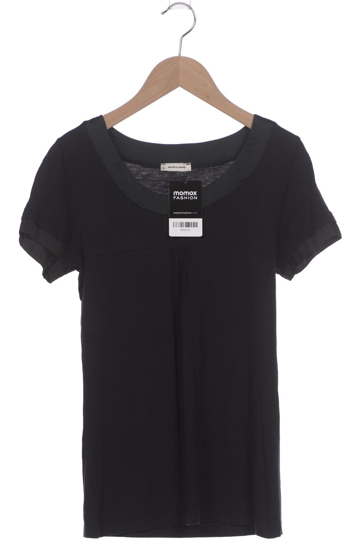 

More & More Damen T-Shirt, schwarz, Gr. 36