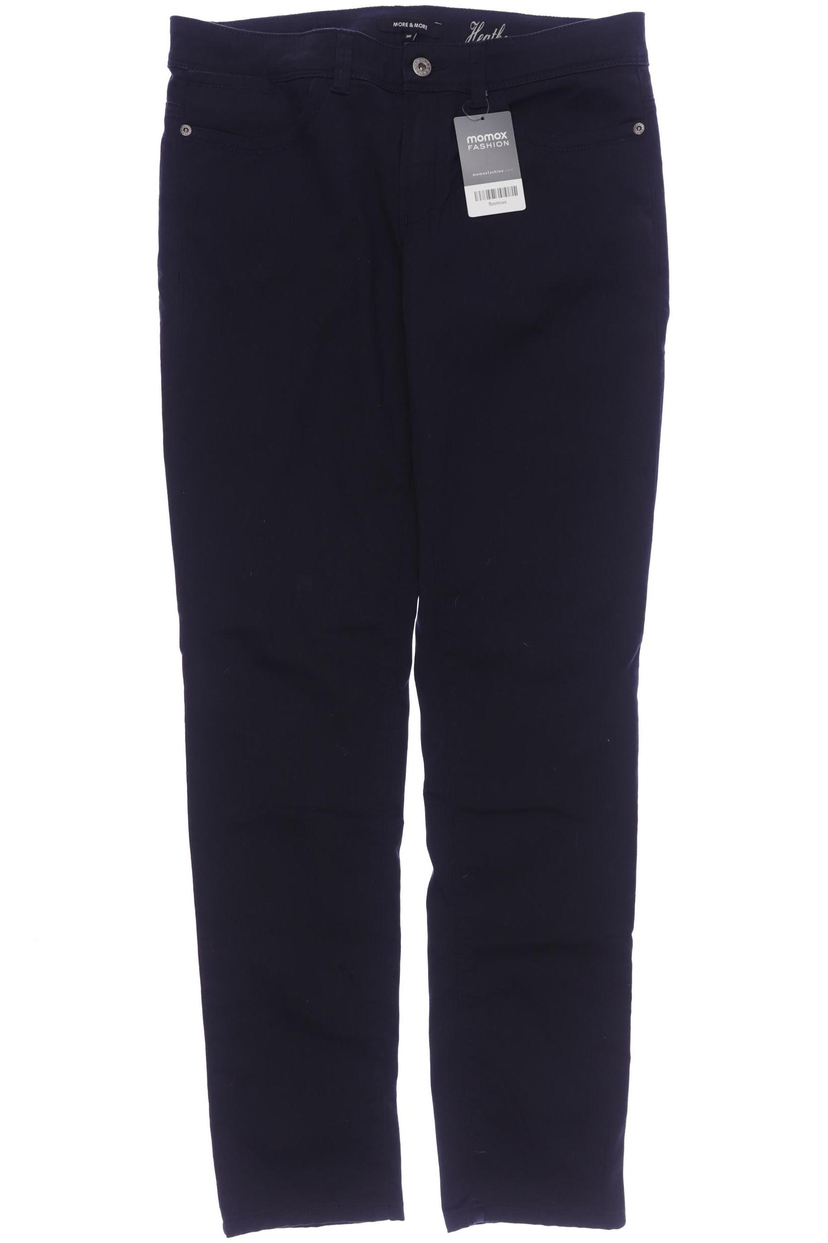 

More & More Damen Stoffhose, marineblau, Gr. 38