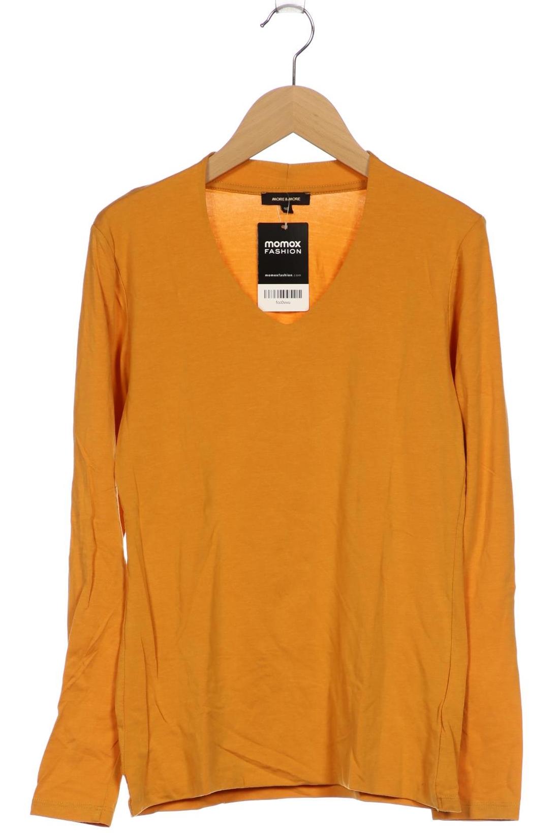 

More & More Damen Langarmshirt, orange, Gr. 36