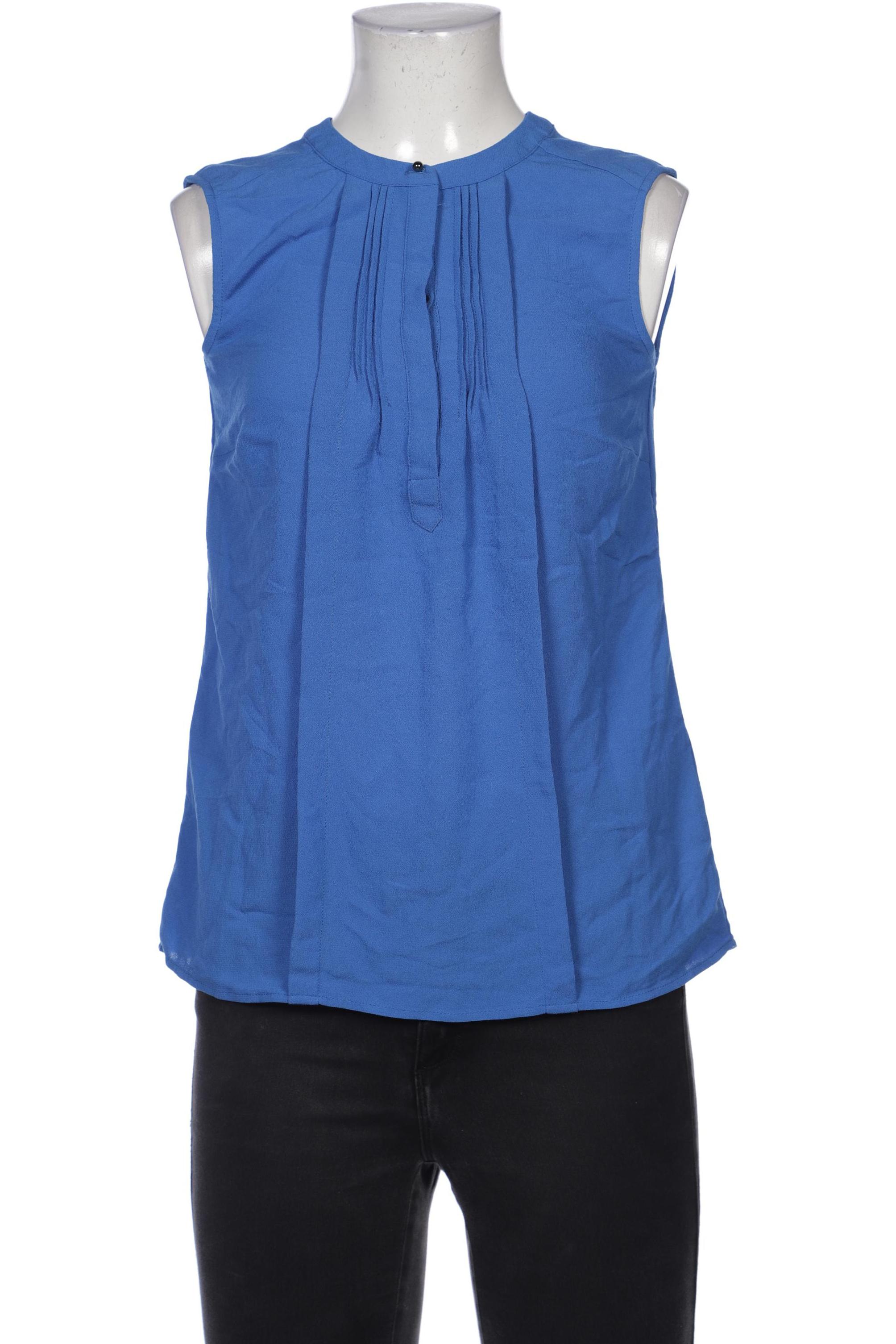 

More & More Damen Bluse, blau, Gr. 34