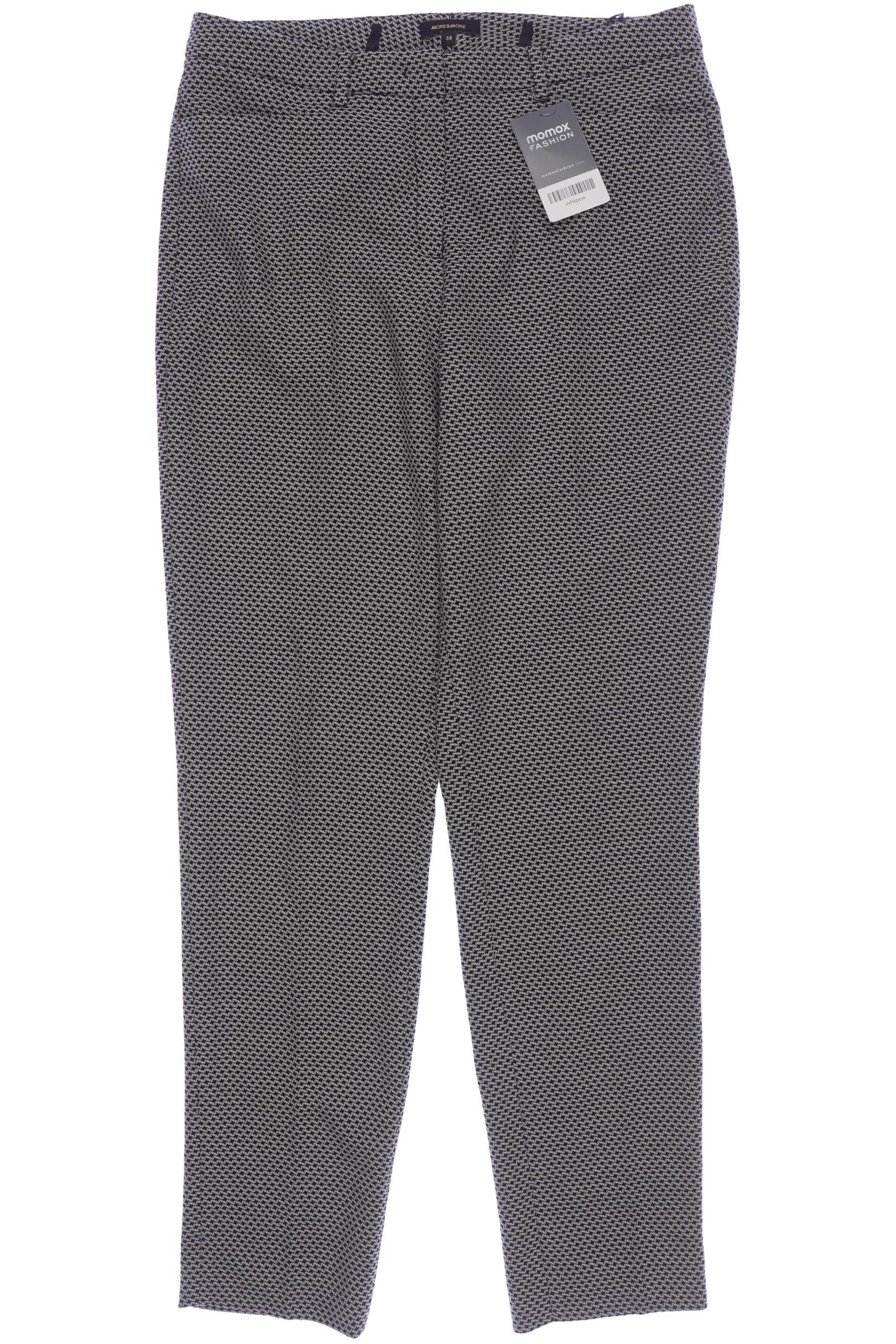 

More & More Damen Stoffhose, grau, Gr. 38