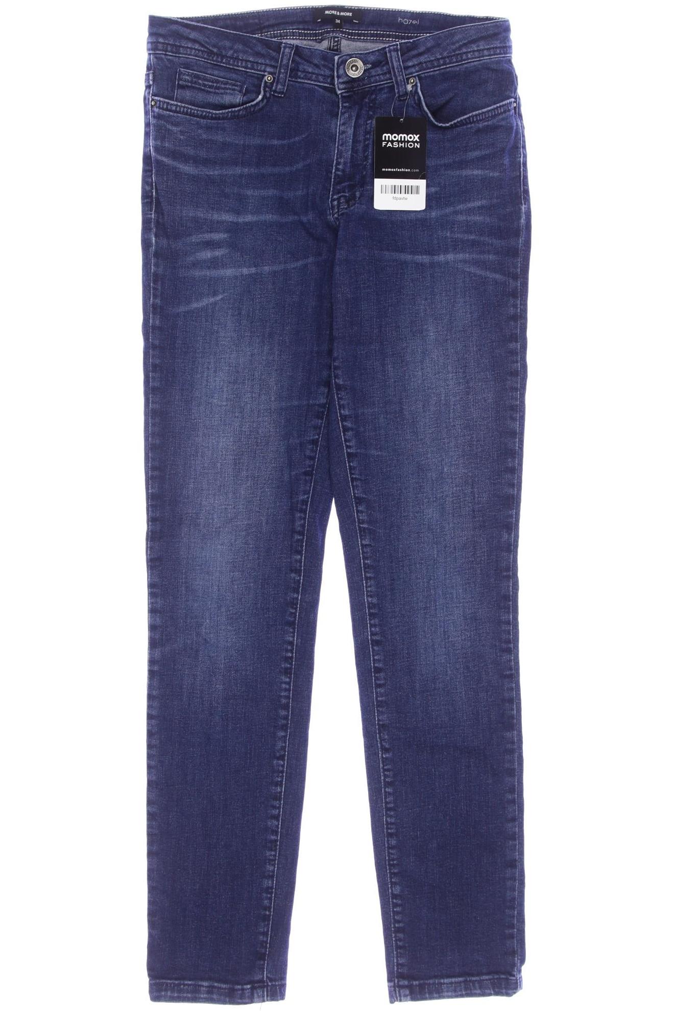 

More & More Damen Jeans, marineblau, Gr. 34