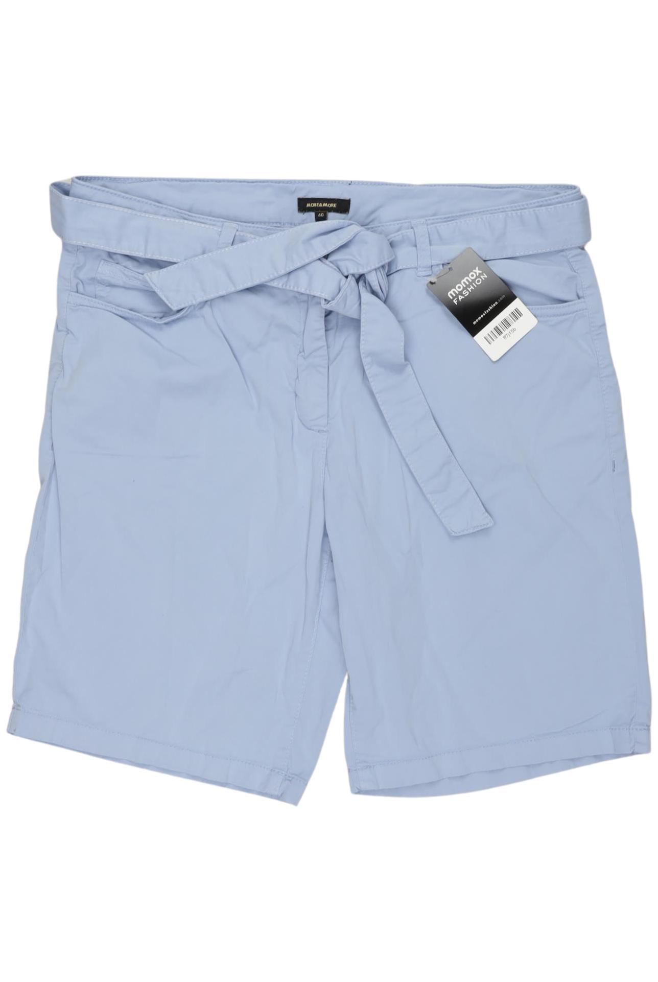 

More & More Damen Shorts, hellblau, Gr. 40