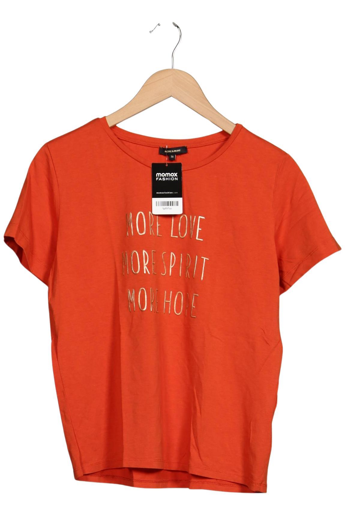 

More & More Damen T-Shirt, orange, Gr. 38