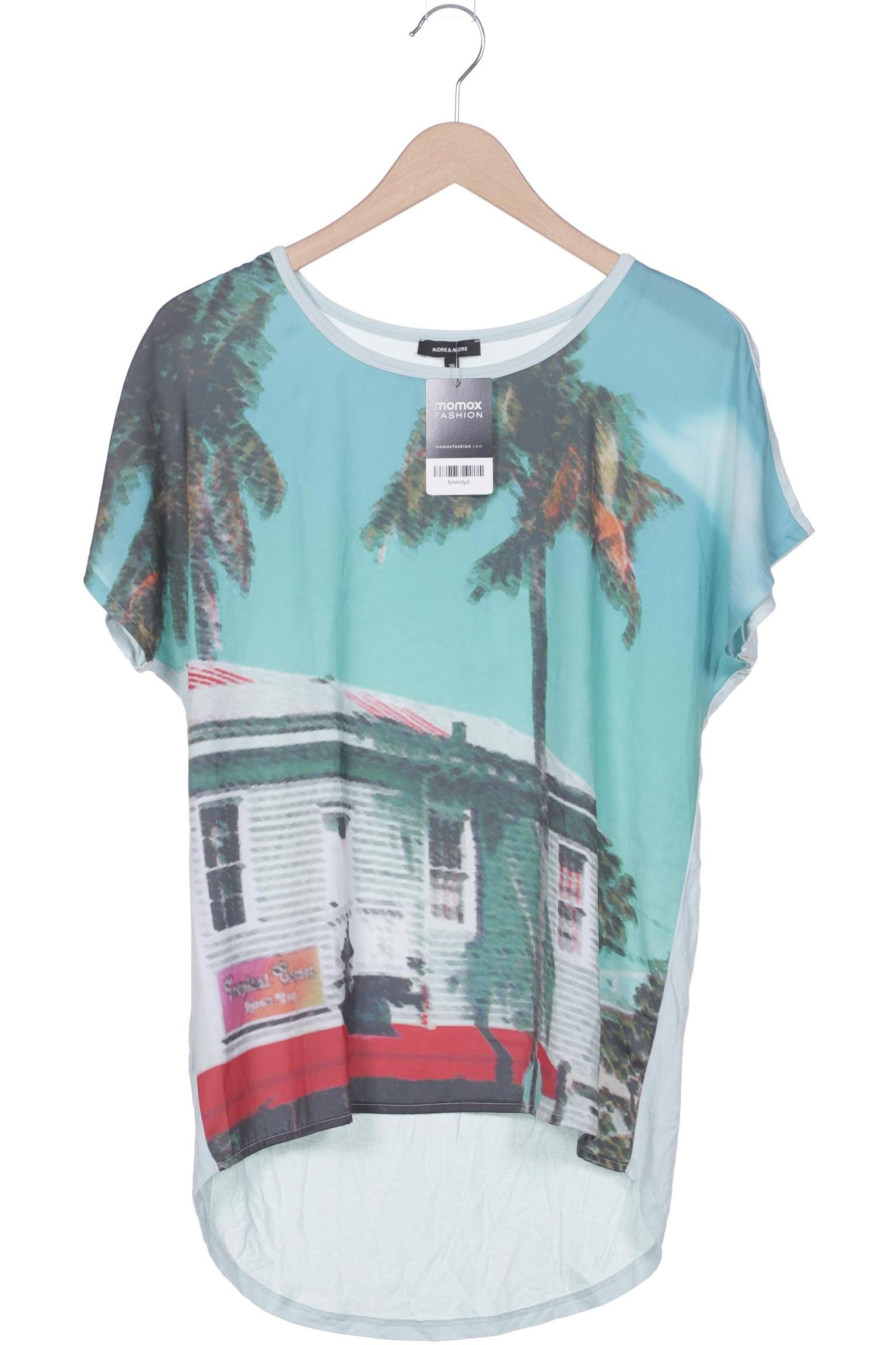 

More & More Damen T-Shirt, türkis, Gr. 36