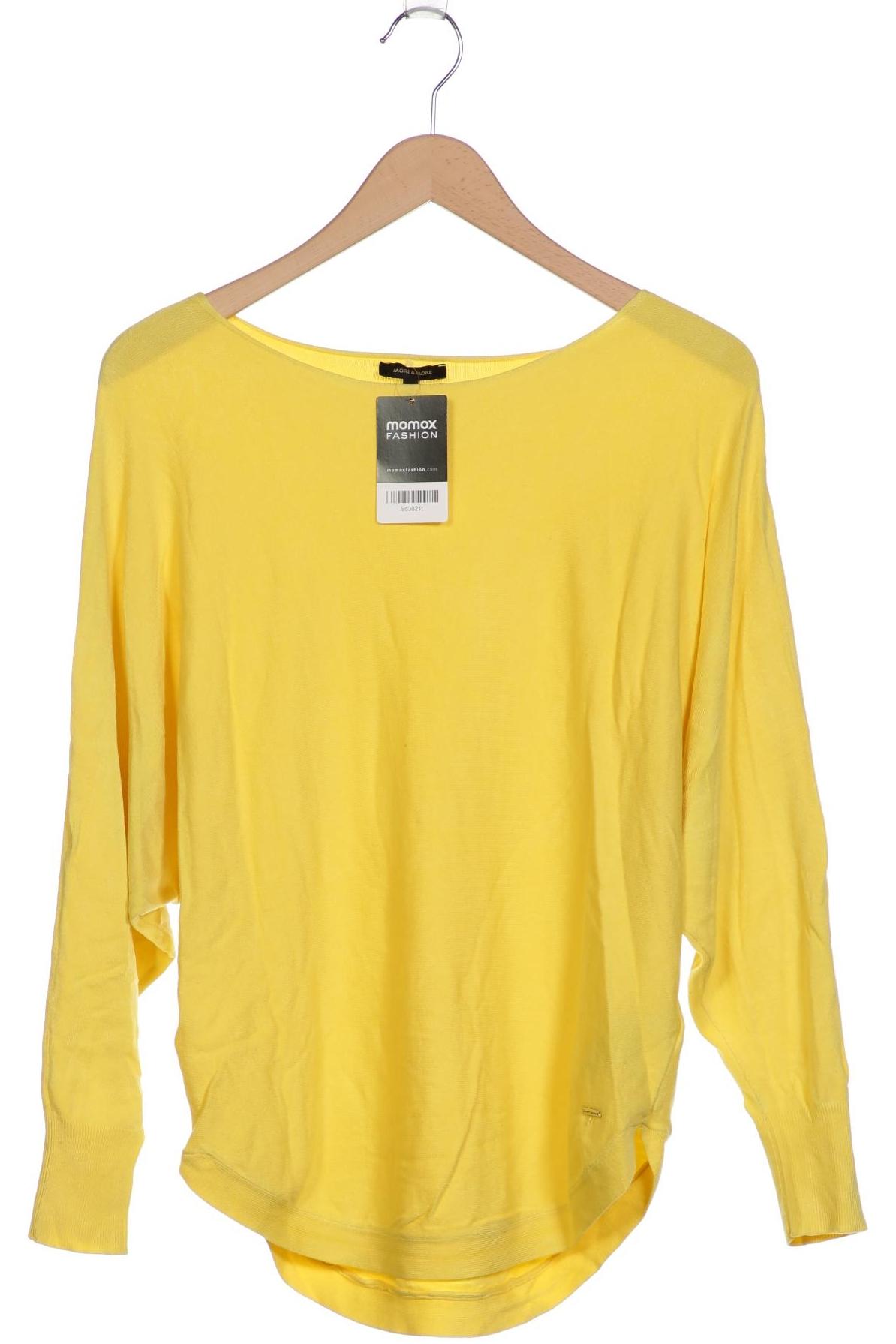 

More & More Damen Pullover, gelb, Gr. 38