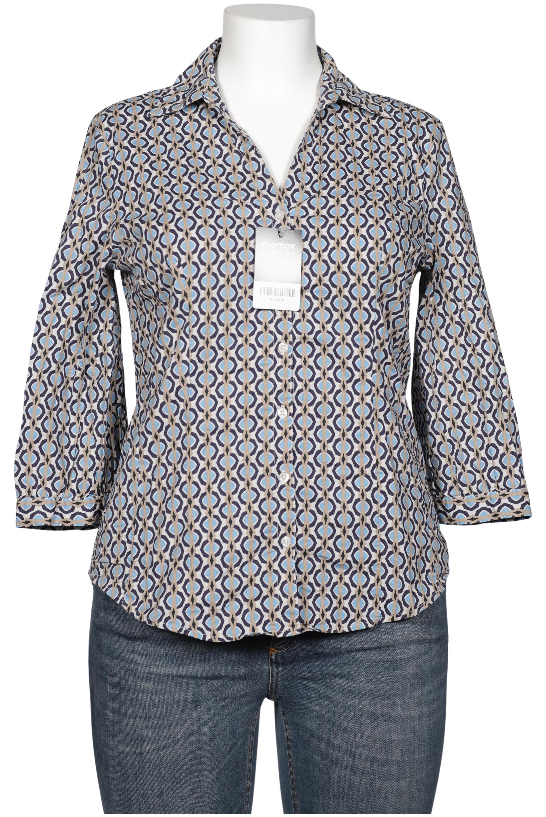 

More & More Damen Bluse, blau, Gr. 42