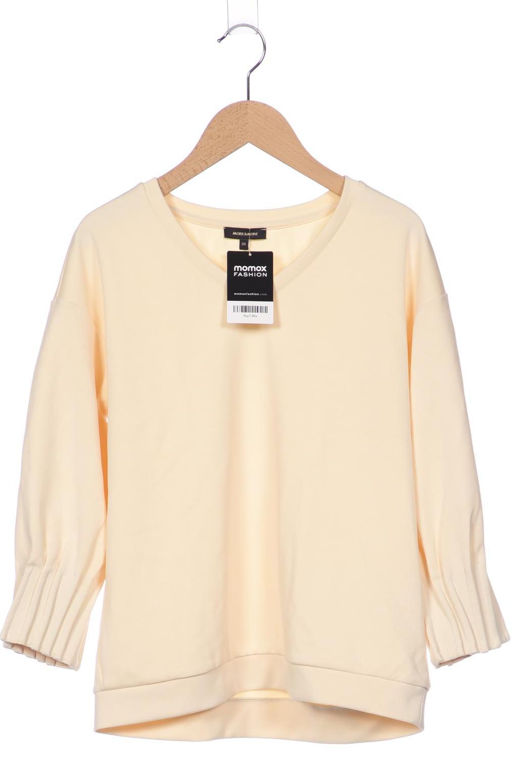 

More & More Damen Sweatshirt, cremeweiß, Gr. 34