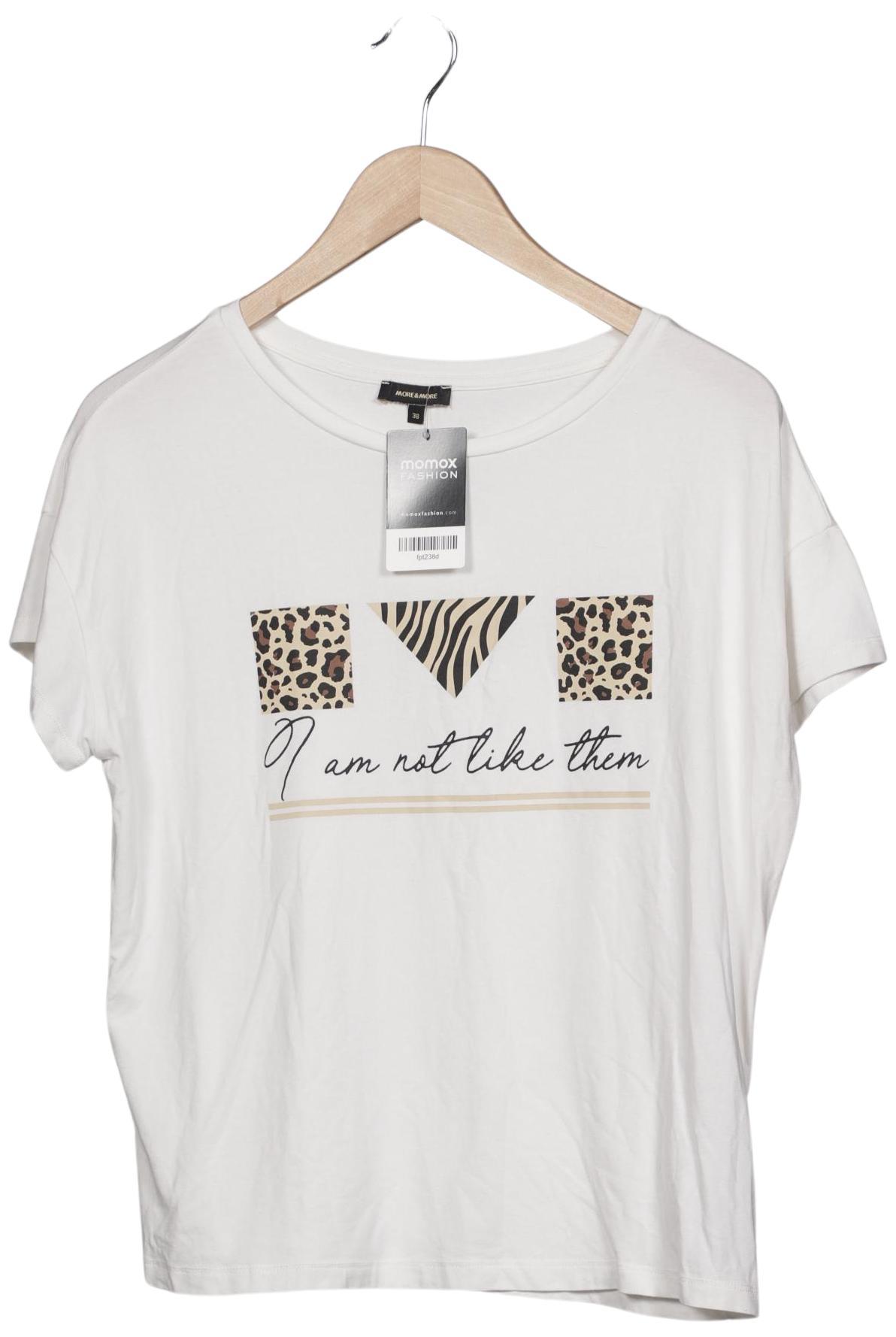 

More & More Damen T-Shirt, weiß, Gr. 38