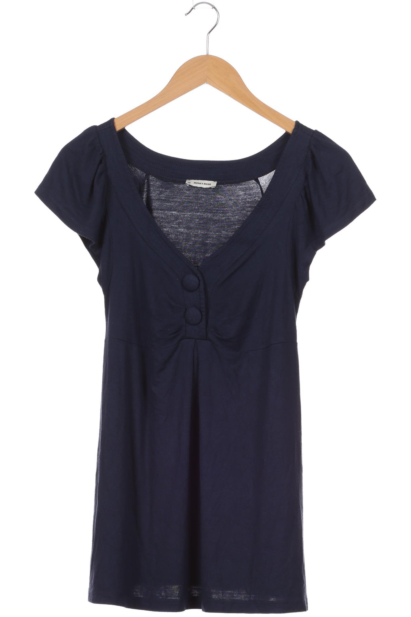 

More & More Damen Bluse, blau, Gr. 36