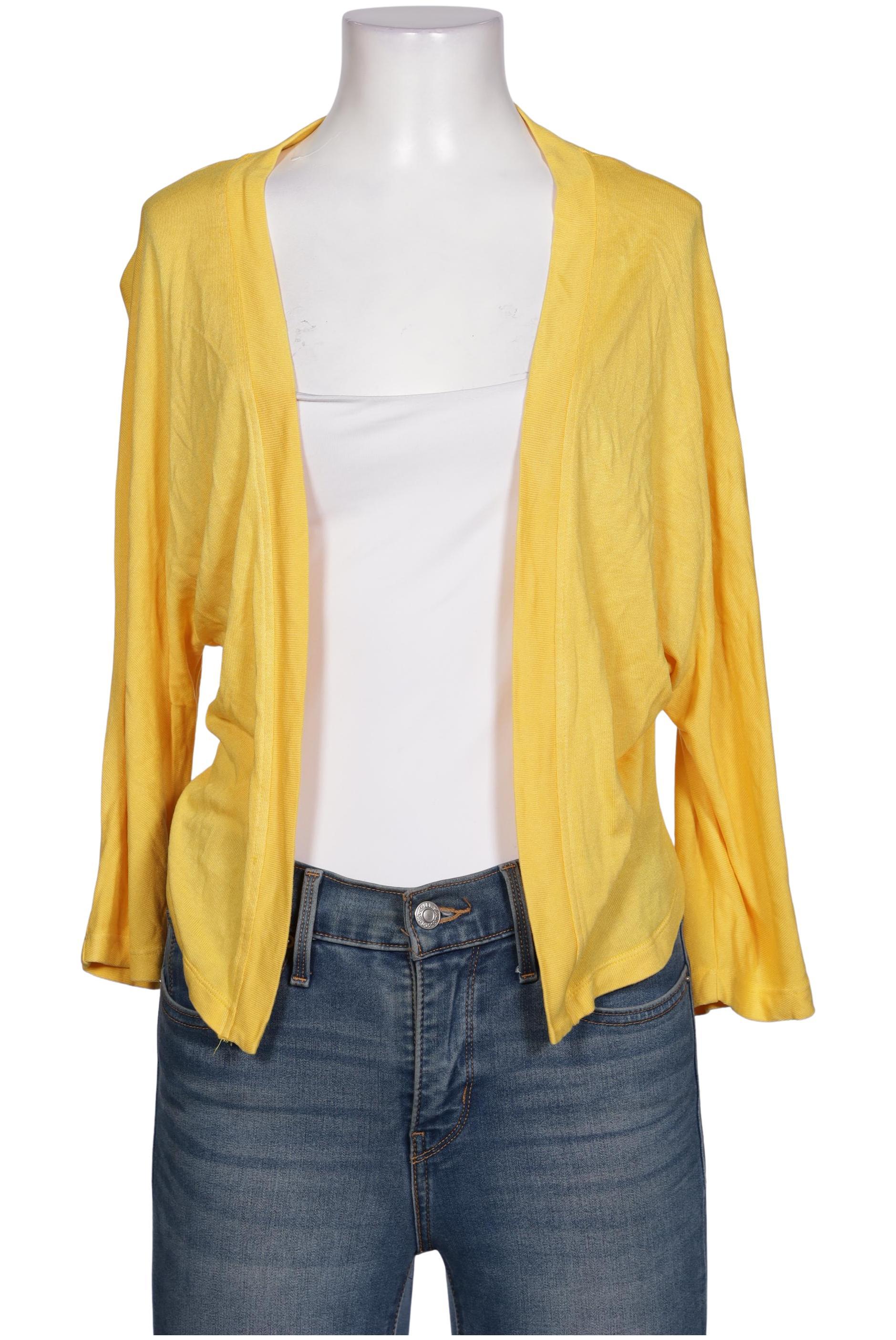 

More & More Damen Strickjacke, gelb, Gr. 38