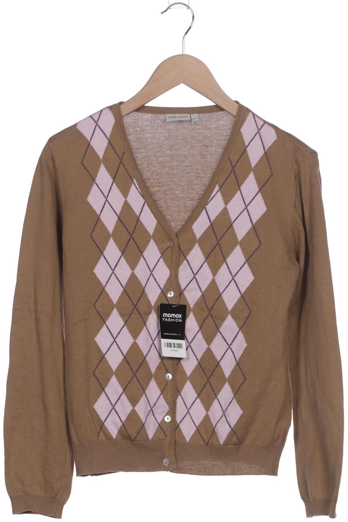 

More & More Damen Strickjacke, beige, Gr. 44