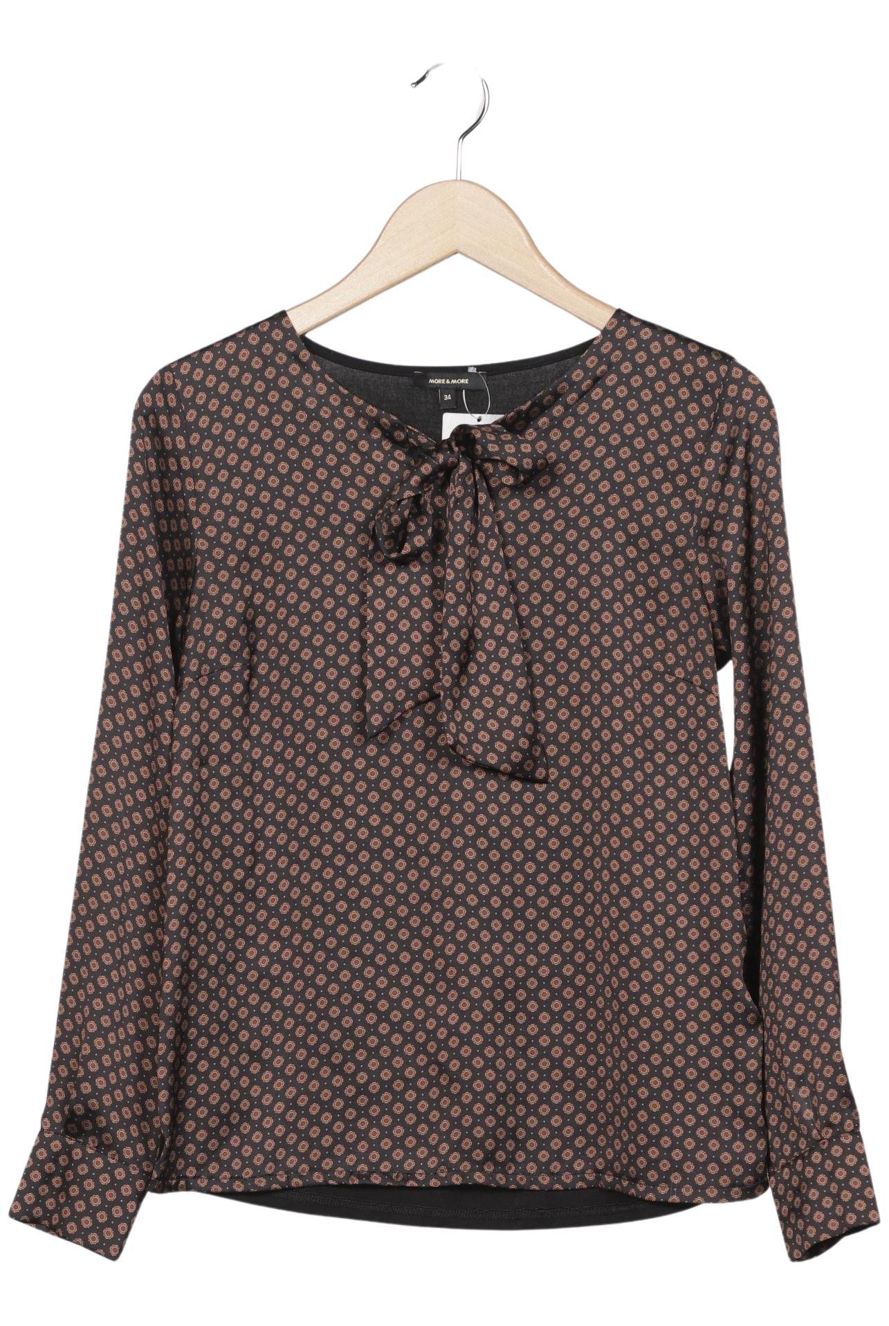 

More & More Damen Langarmshirt, mehrfarbig, Gr. 34