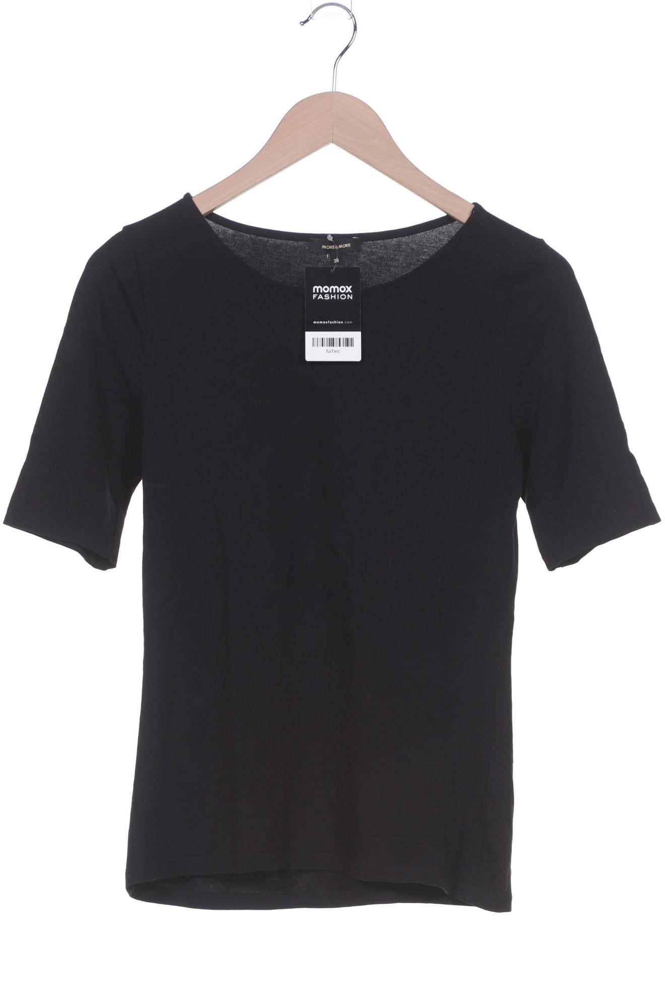 

More & More Damen T-Shirt, schwarz, Gr. 38