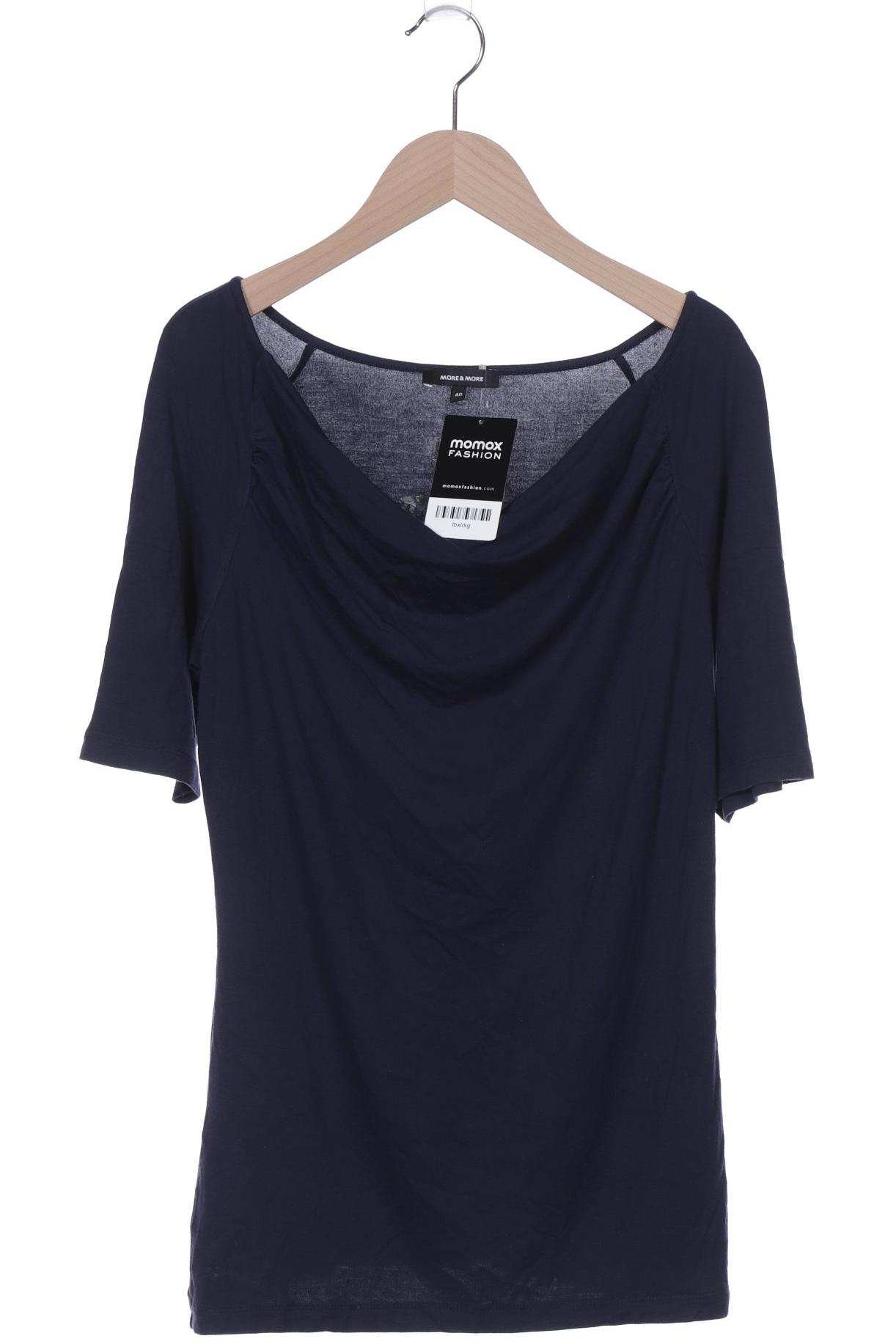 

More & More Damen T-Shirt, marineblau, Gr. 40