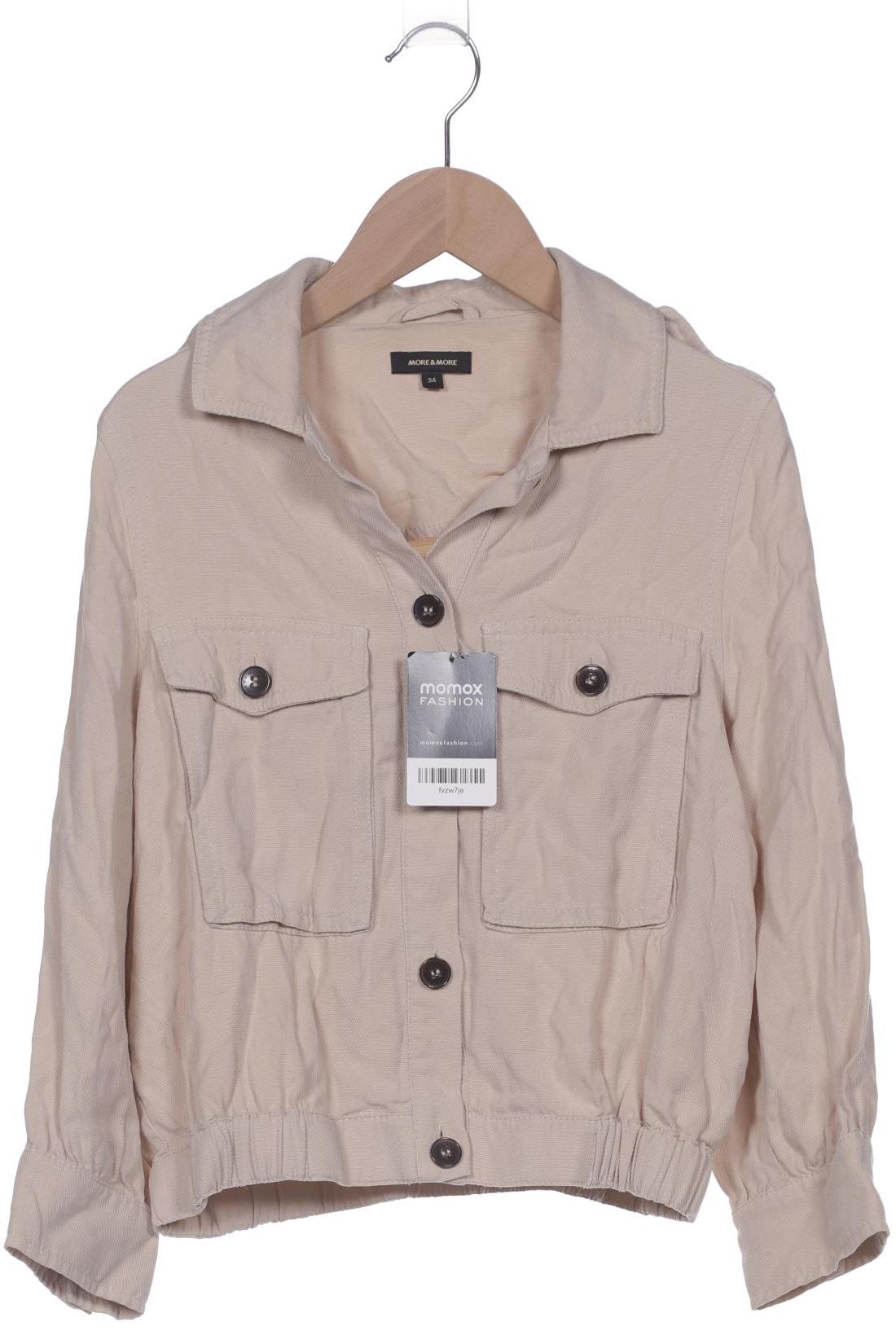 

More & More Damen Jacke, beige, Gr. 34
