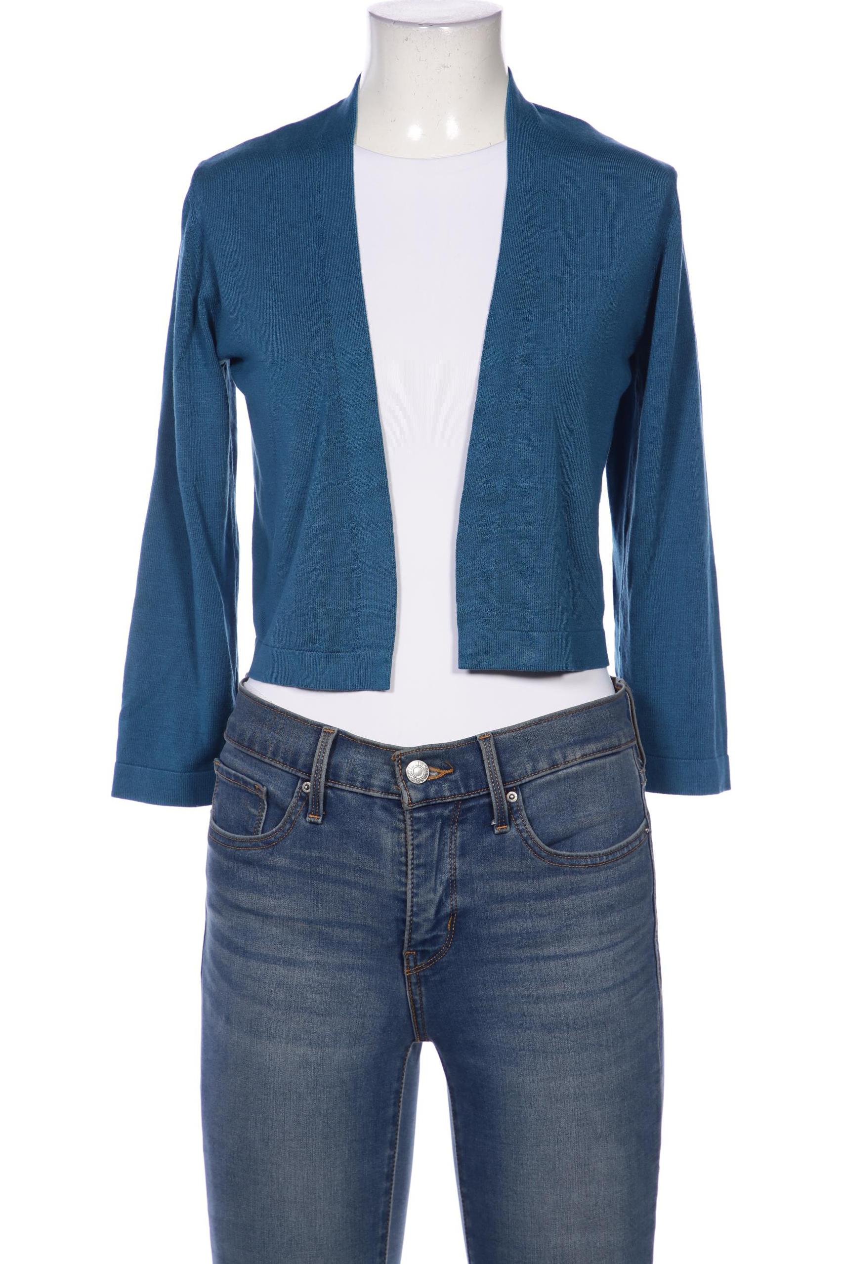 

More & More Damen Strickjacke, blau, Gr. 34