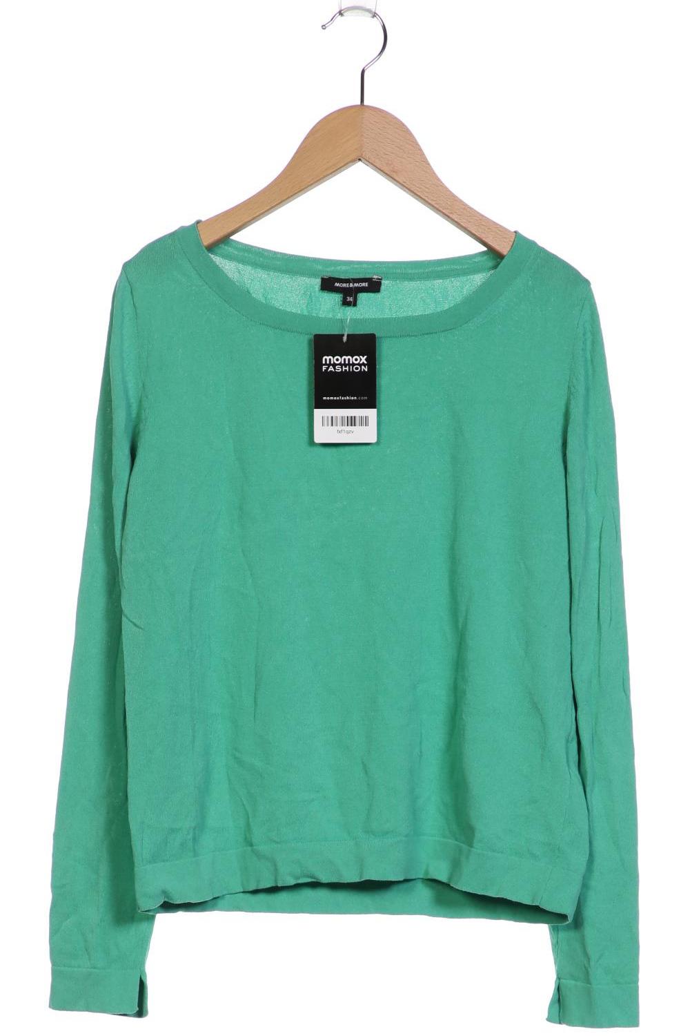 

More & More Damen Pullover, grün, Gr. 34
