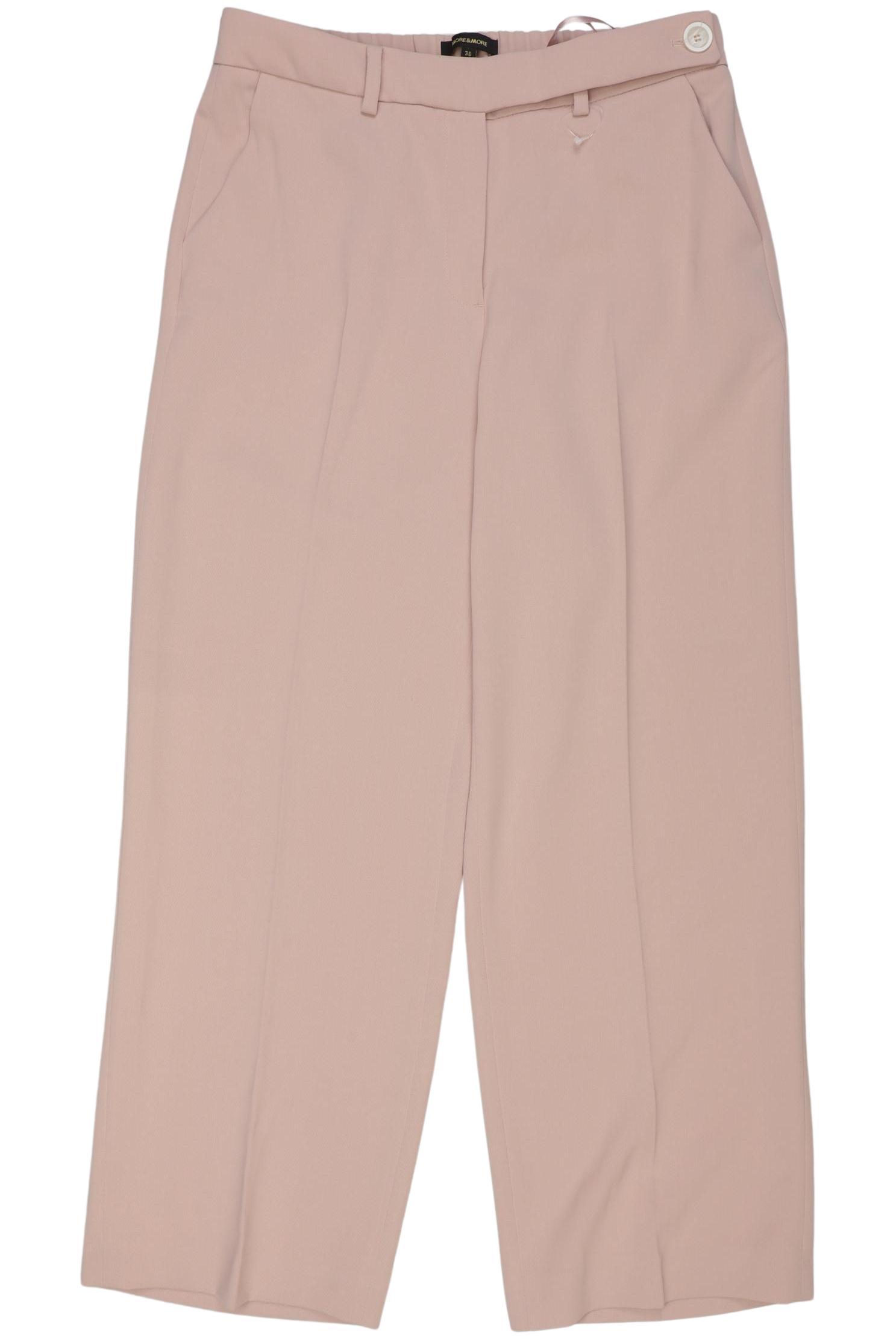 

More & More Damen Stoffhose, pink, Gr. 36