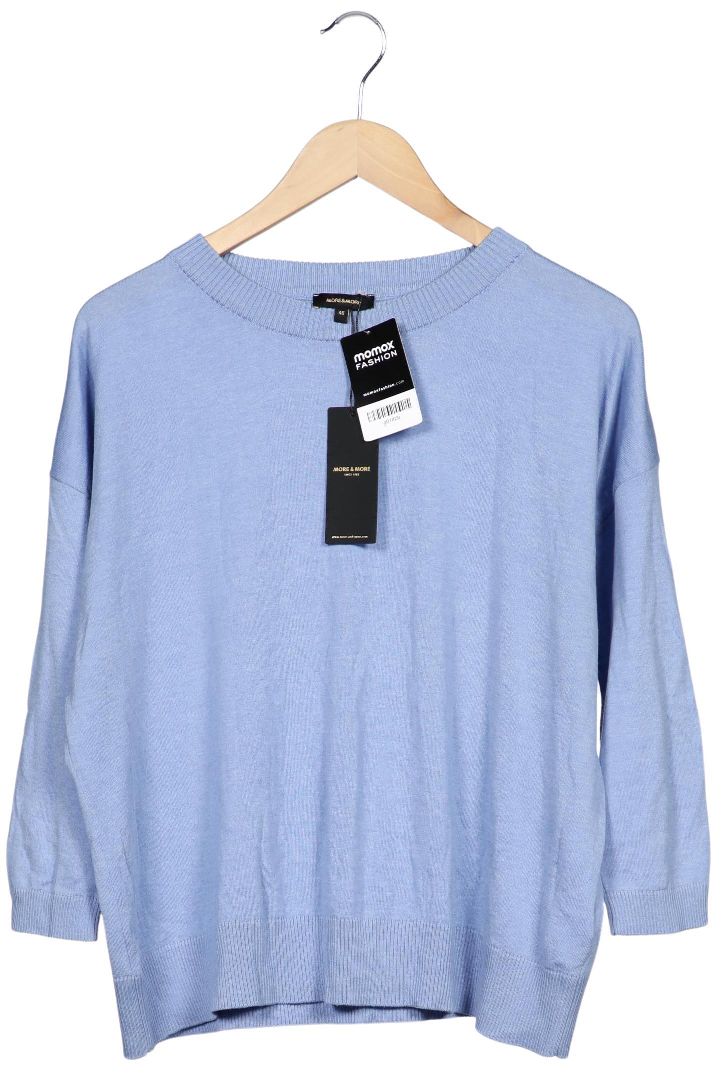 

More & More Damen Pullover, hellblau, Gr. 46