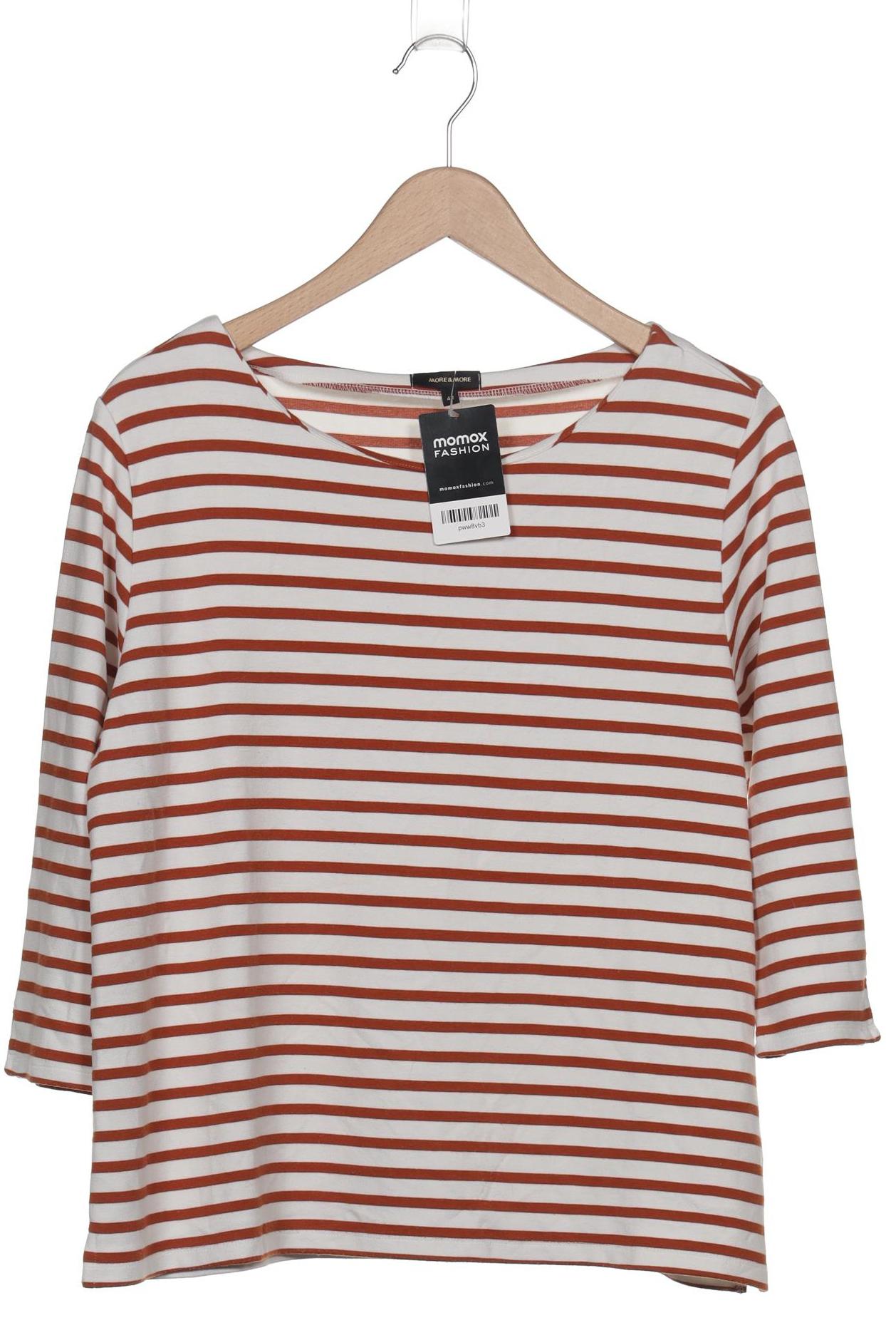 

More & More Damen Langarmshirt, orange, Gr. 42