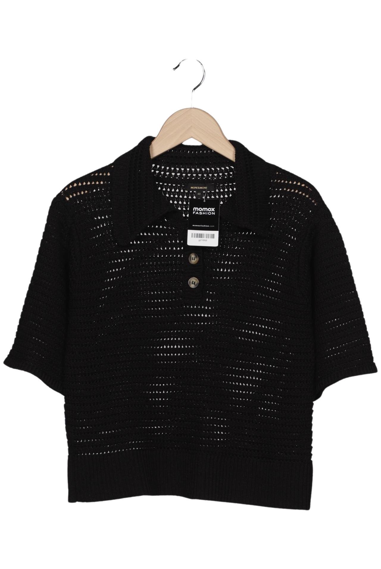 

More & More Damen Pullover, schwarz, Gr. 40