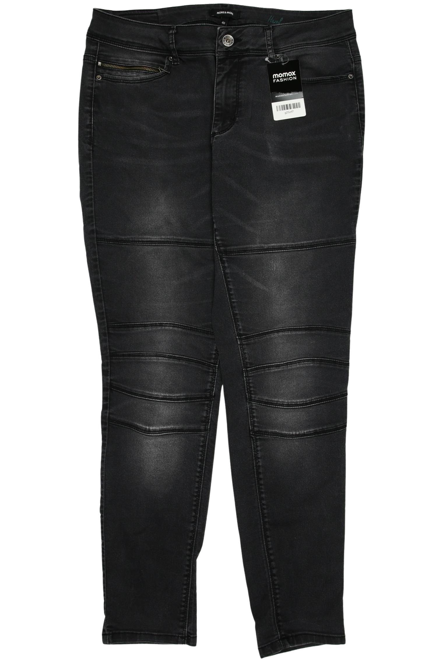 

More & More Damen Jeans, grau, Gr. 40