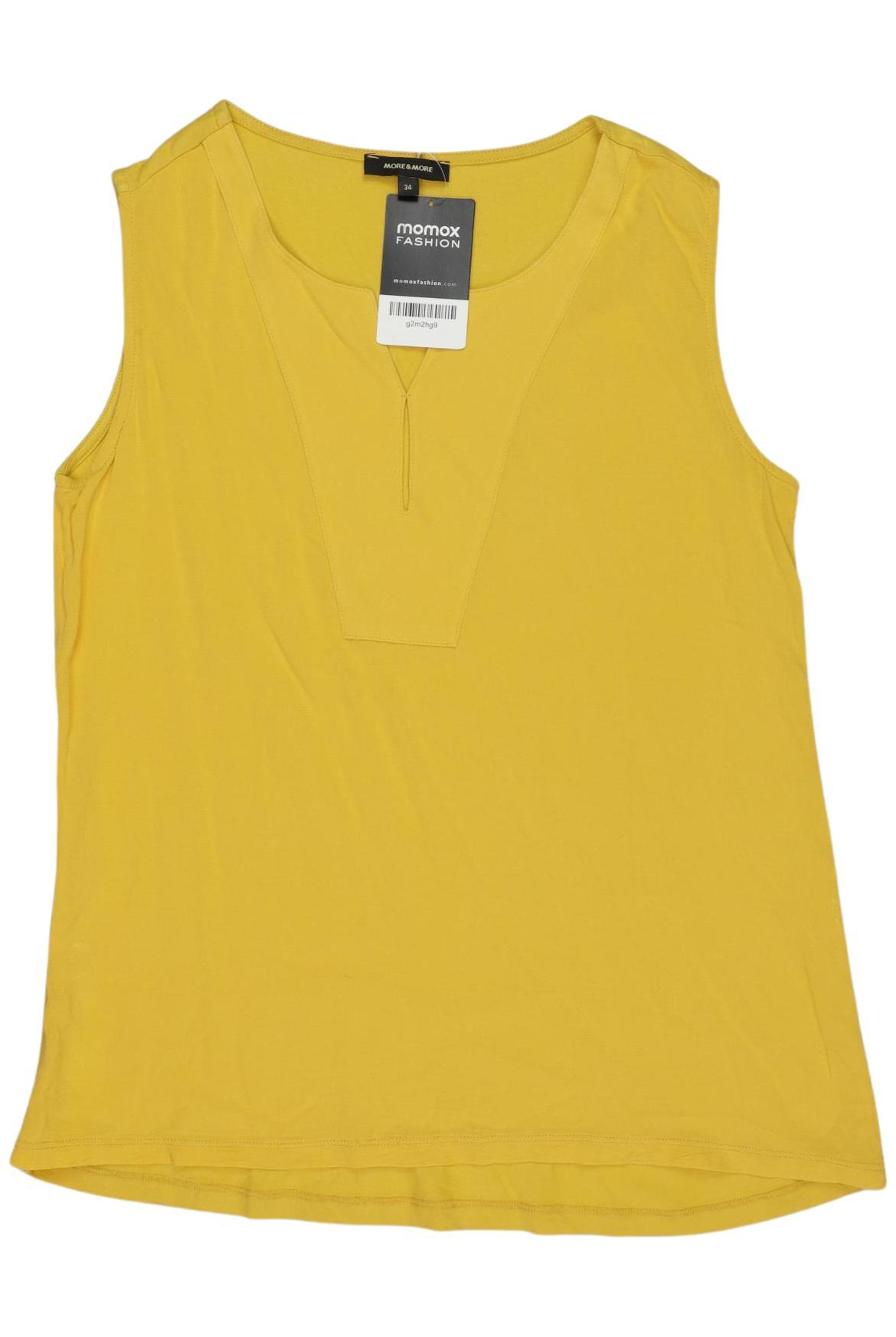

More & More Damen Top, gelb, Gr. 34