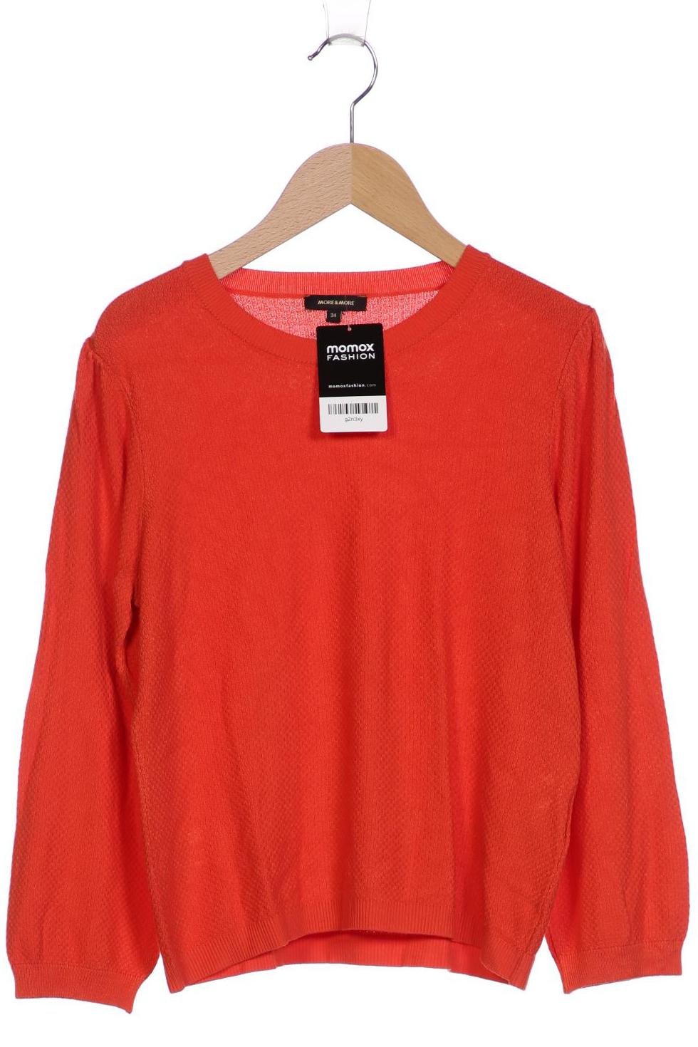

More & More Damen Pullover, orange, Gr. 34