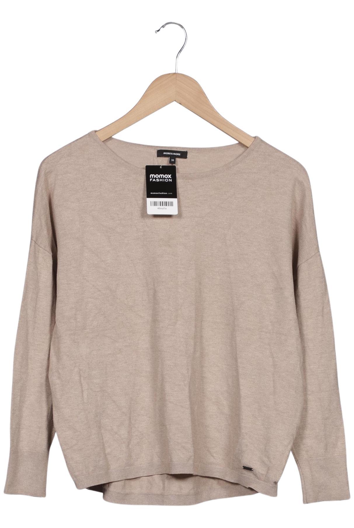 

More & More Damen Pullover, beige, Gr. 34