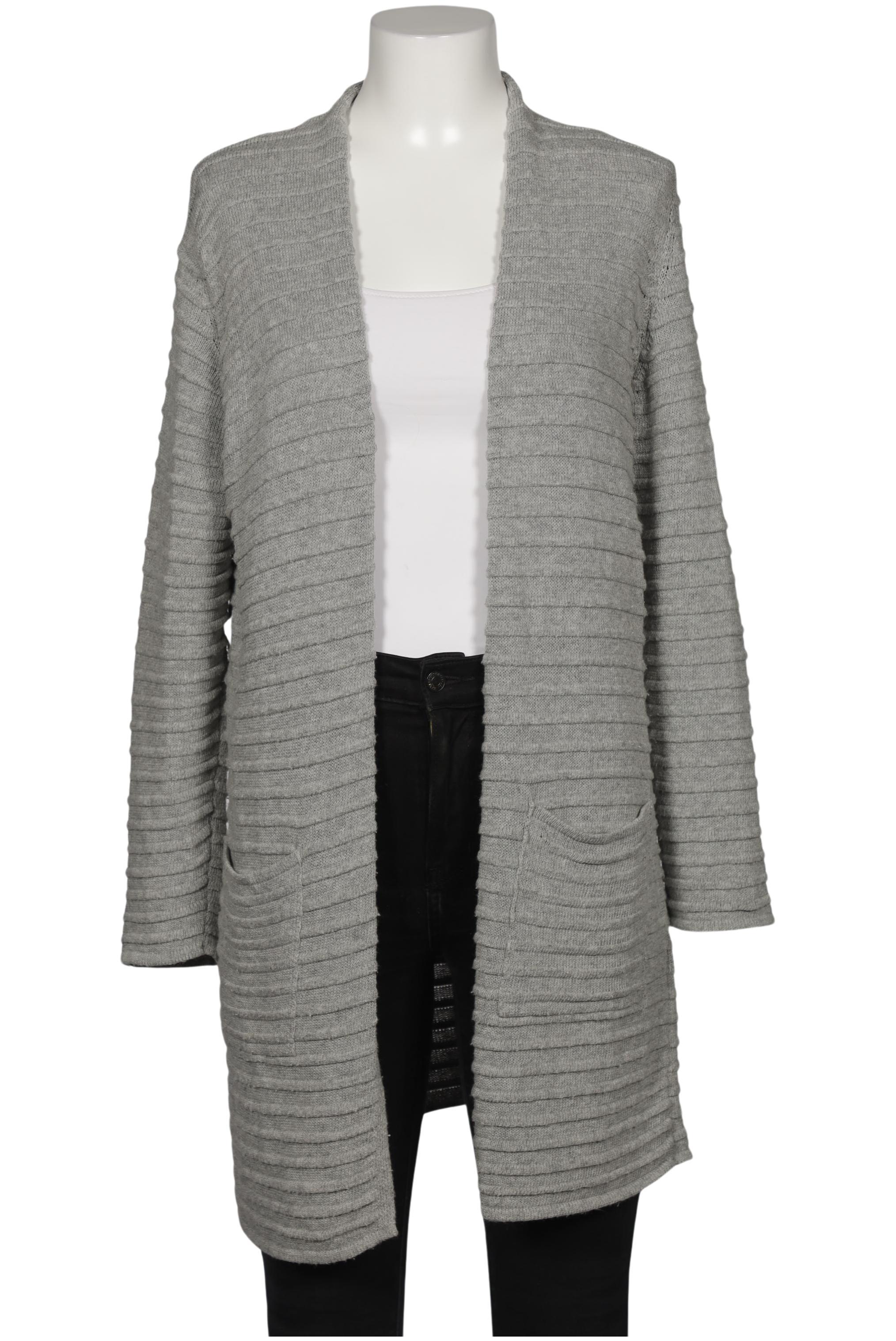 

More & More Damen Strickjacke, grau, Gr. 38