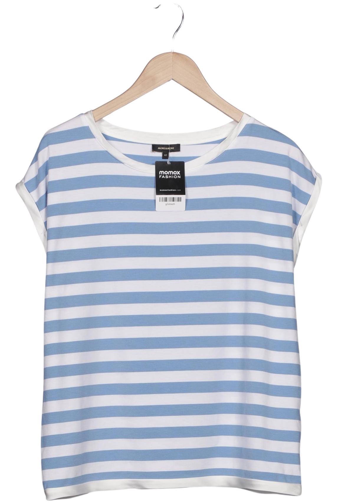 

More & More Damen T-Shirt, blau, Gr. 42