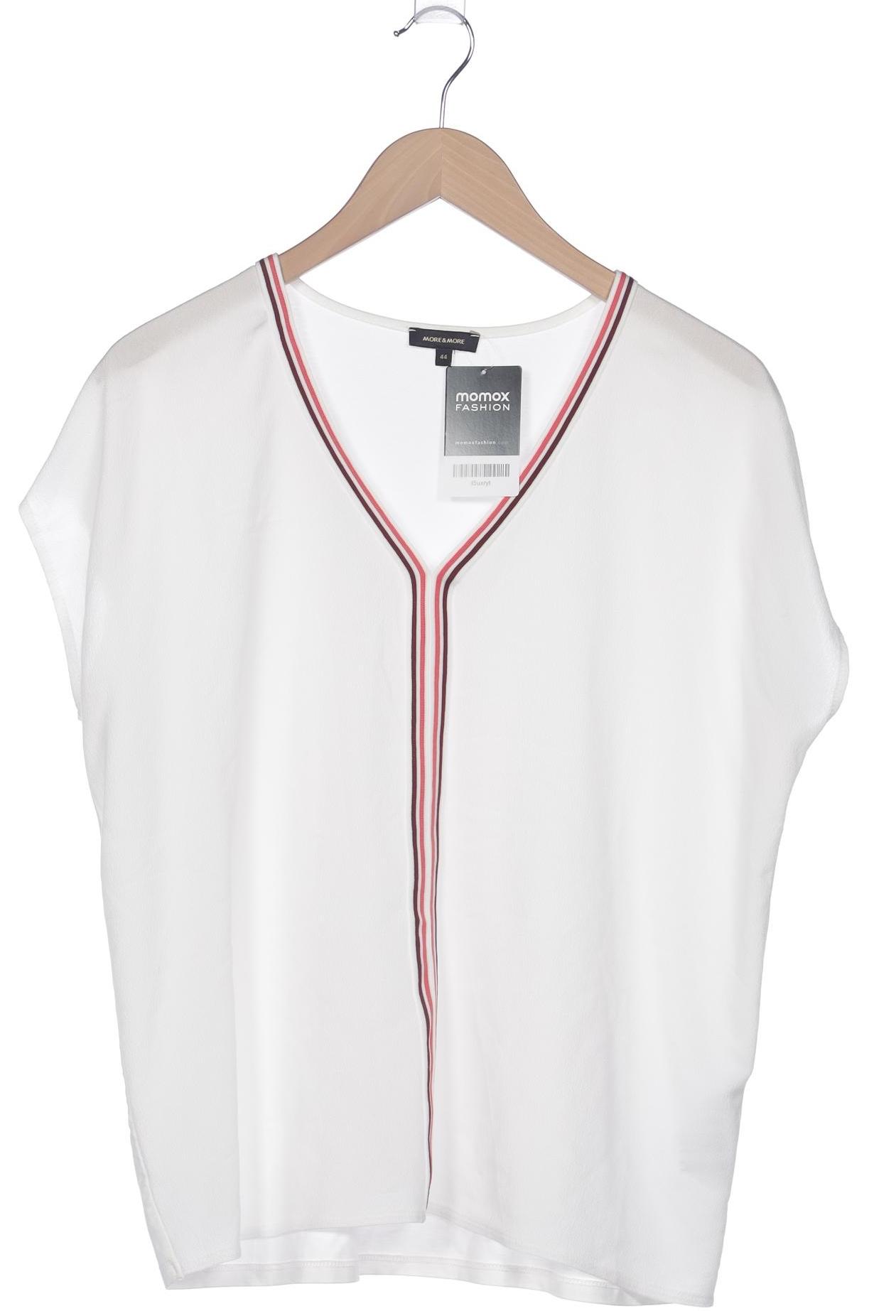 

More & More Damen T-Shirt, weiß, Gr. 44