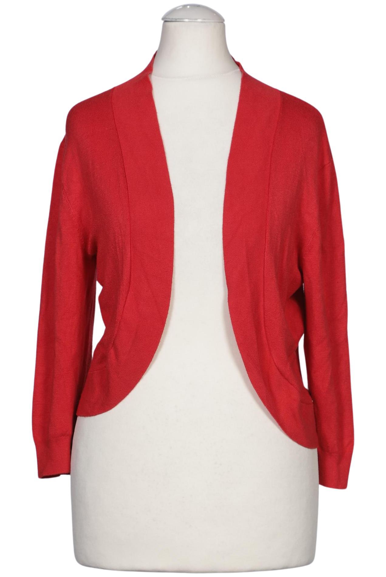 

More & More Damen Strickjacke, rot, Gr. 34