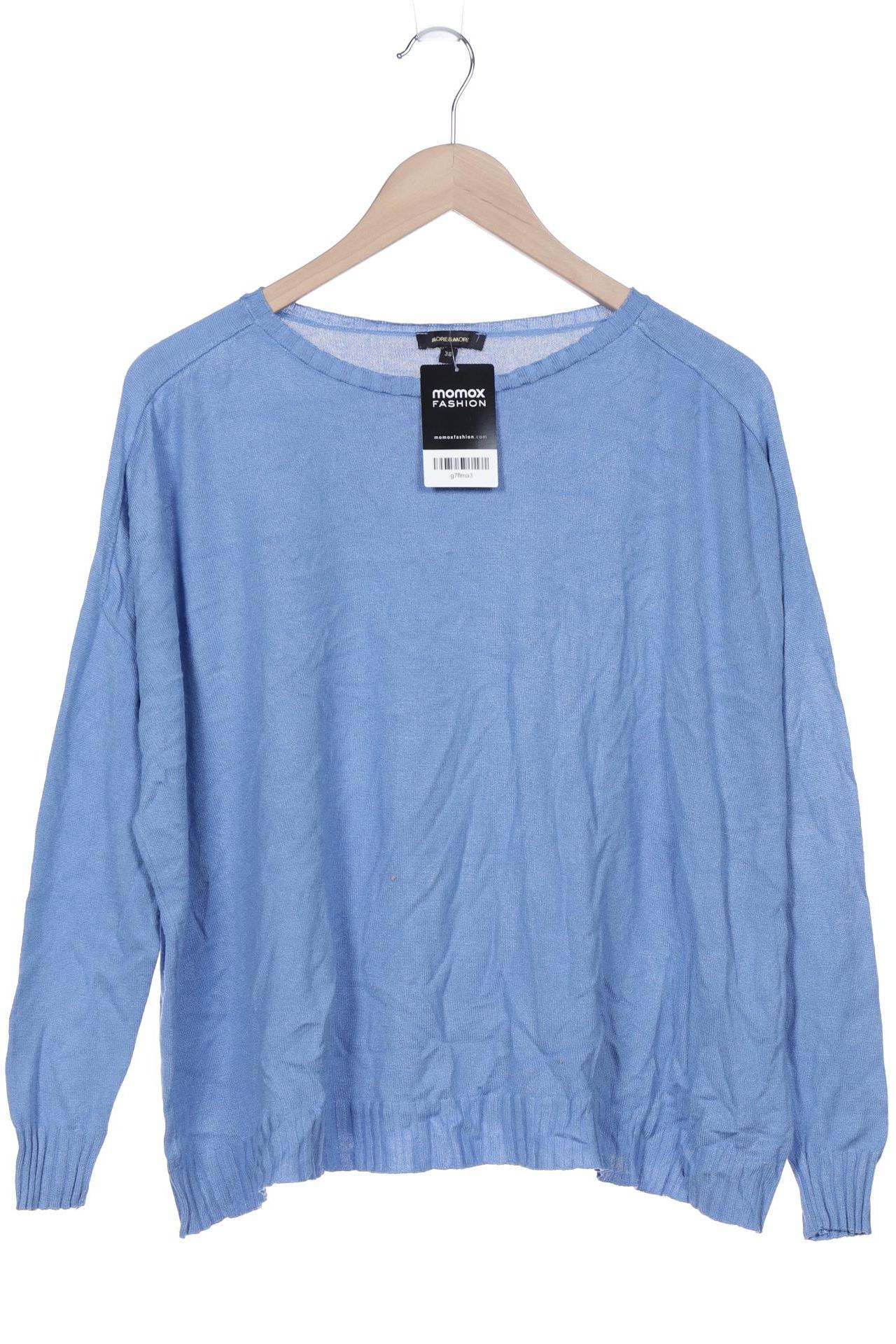 

More & More Damen Pullover, blau, Gr. 36