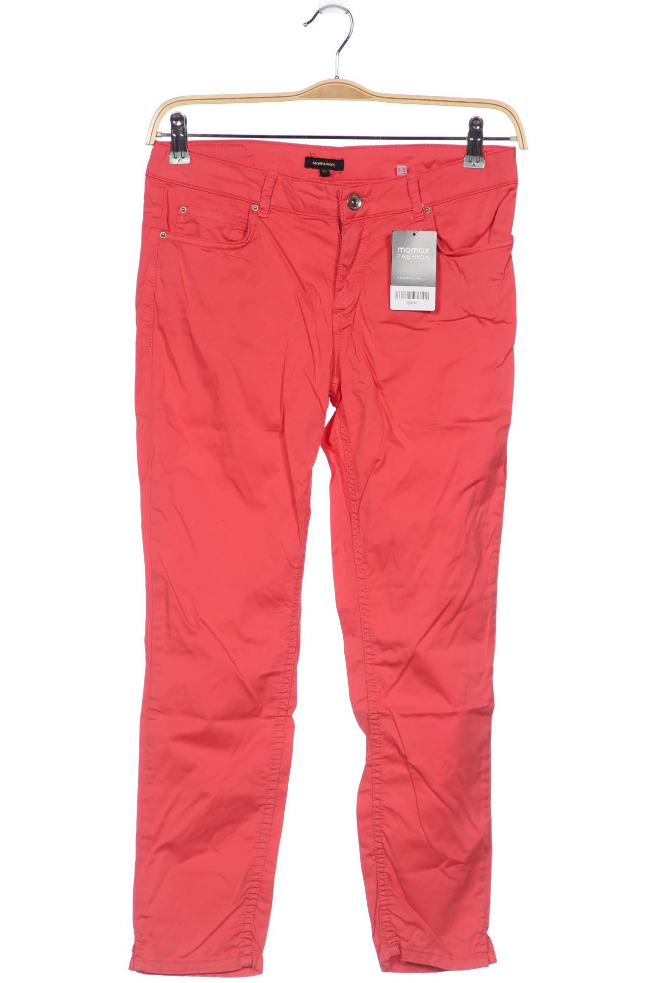

More & More Damen Stoffhose, pink, Gr. 38